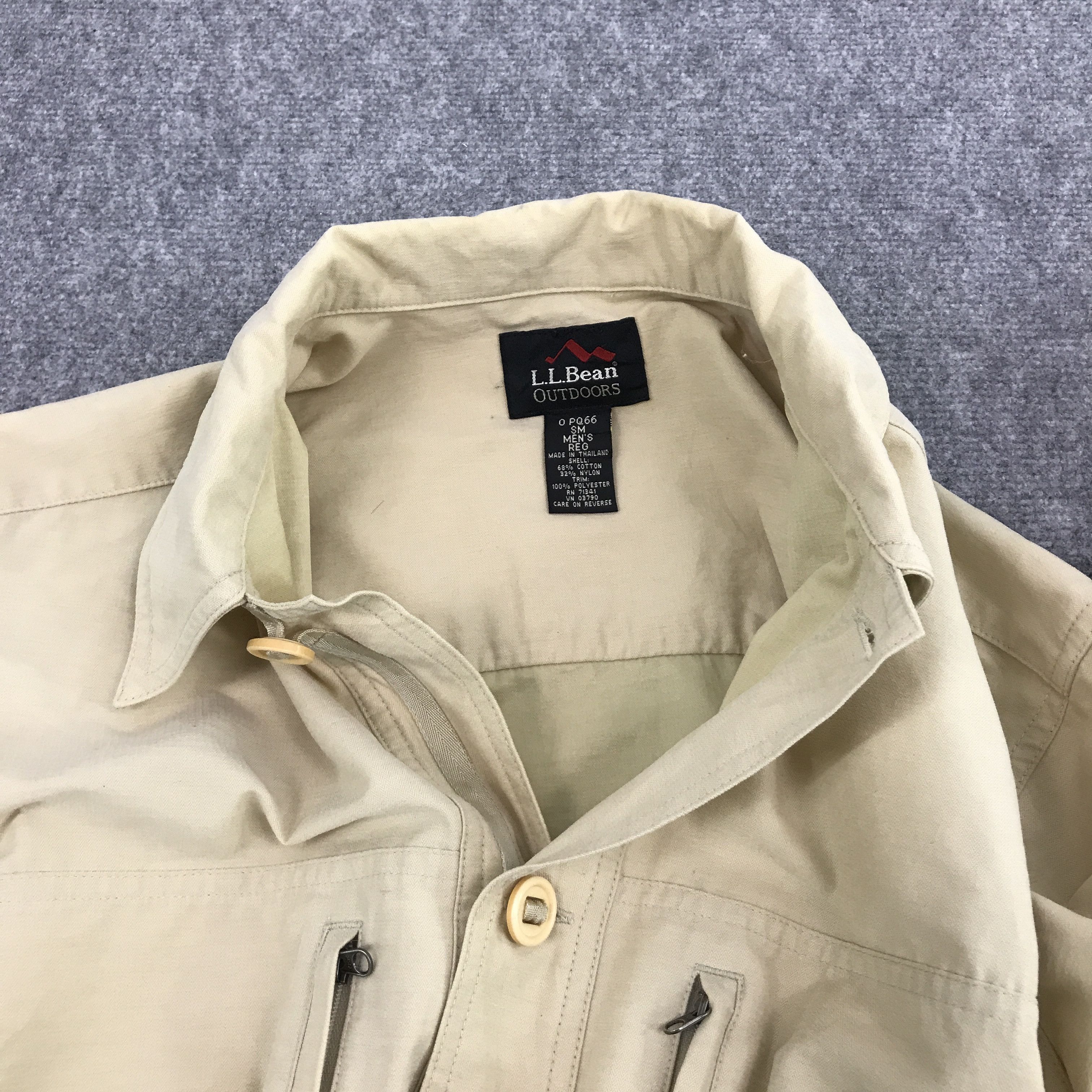 L.L. Bean × Vintage L.L Beam outdoor Brown colour button up jacket Size US L / EU 52-54 / 3 - 3 Thumbnail