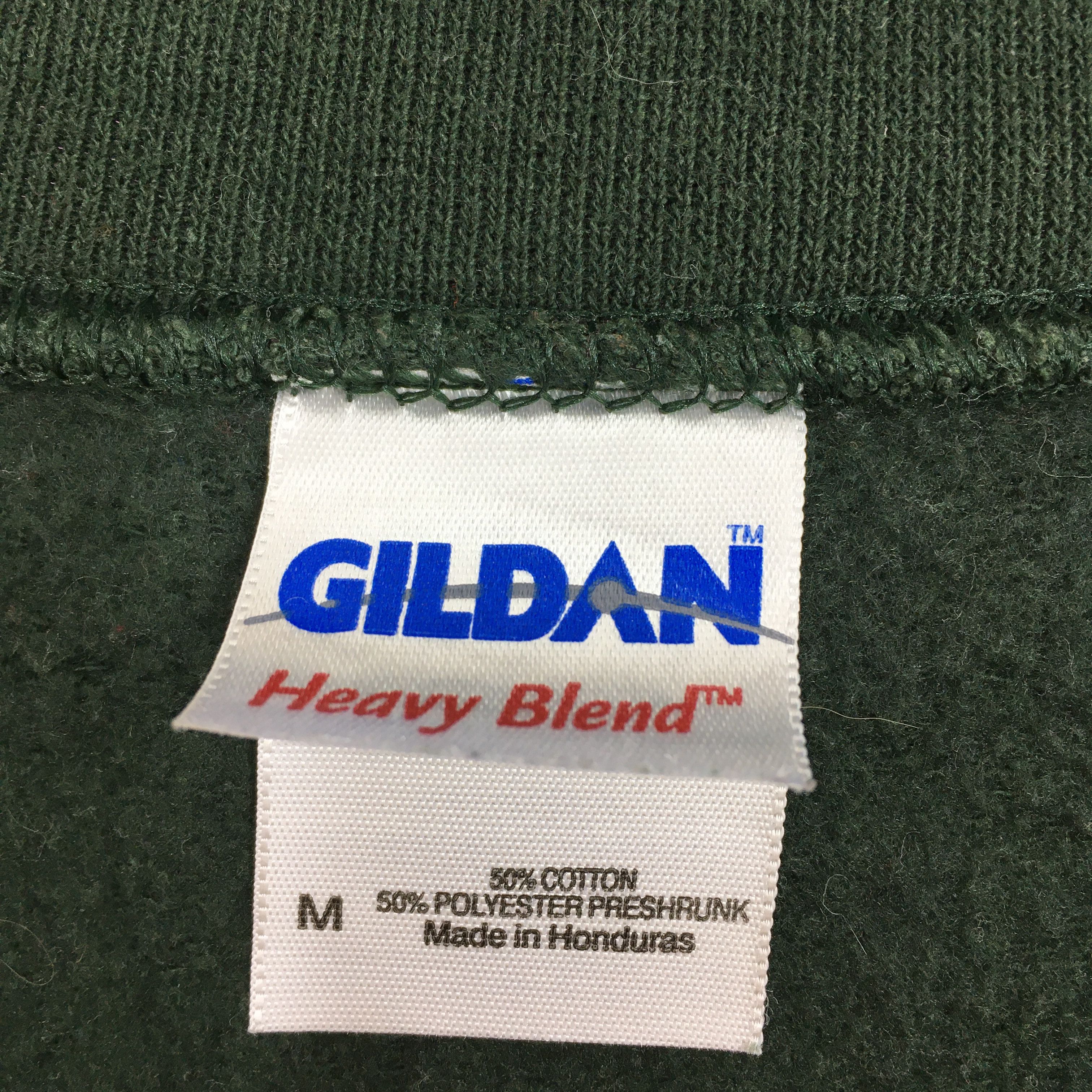 Gildan Vintage Old Trail Green Sweatshirt Medium Size US M / EU 48-50 / 2 - 3 Thumbnail
