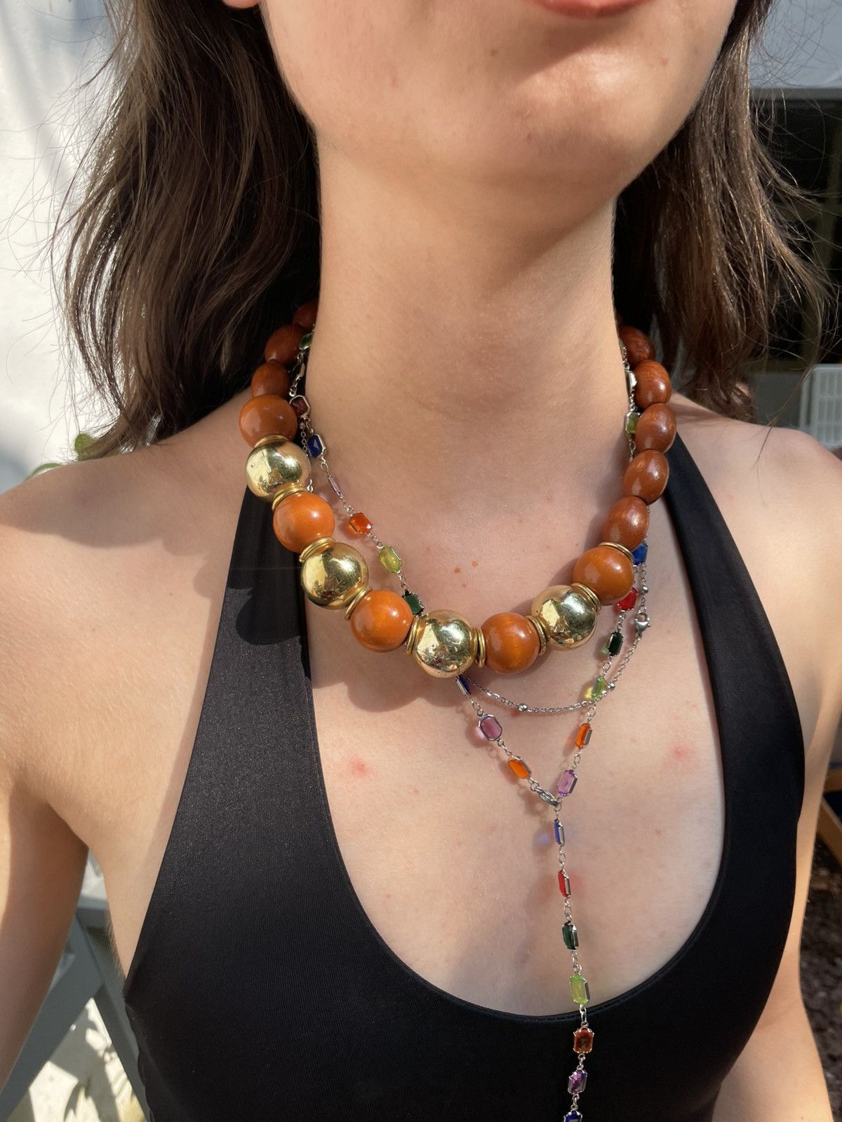 Vintage Vintage necklace Size ONE SIZE - 14 Thumbnail