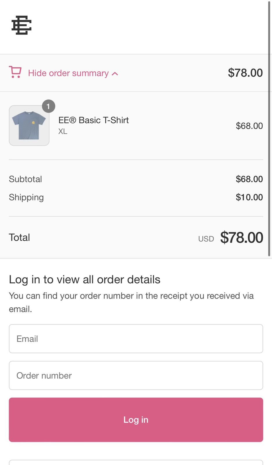 Eric Emanuel Eric Emanuel EE basics t-shirt - Size XL Size US XL / EU 56 / 4 - 9 Thumbnail