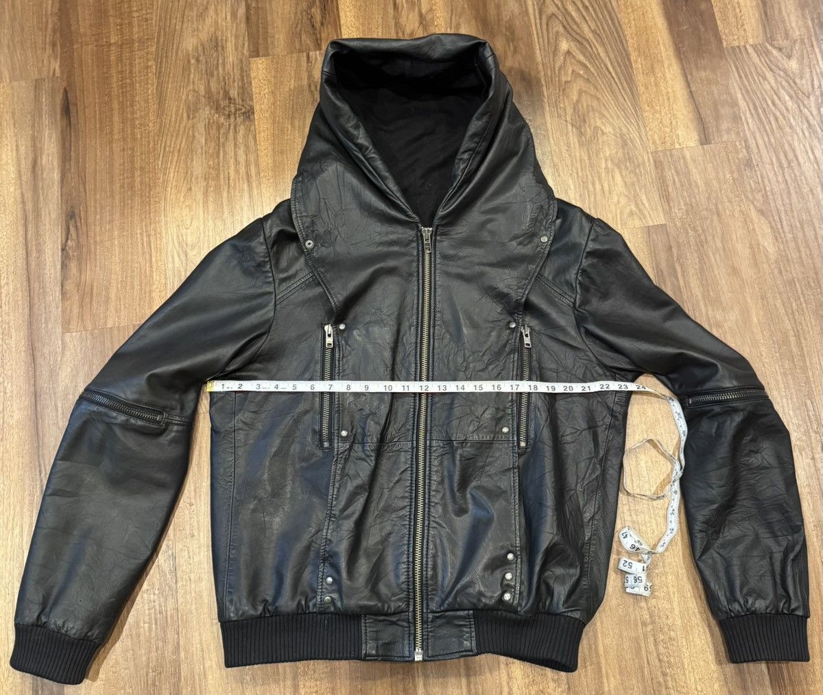Allsaints ALLSAINTS Leather Cobra Bomber Size US XL / EU 56 / 4 - 7 Thumbnail