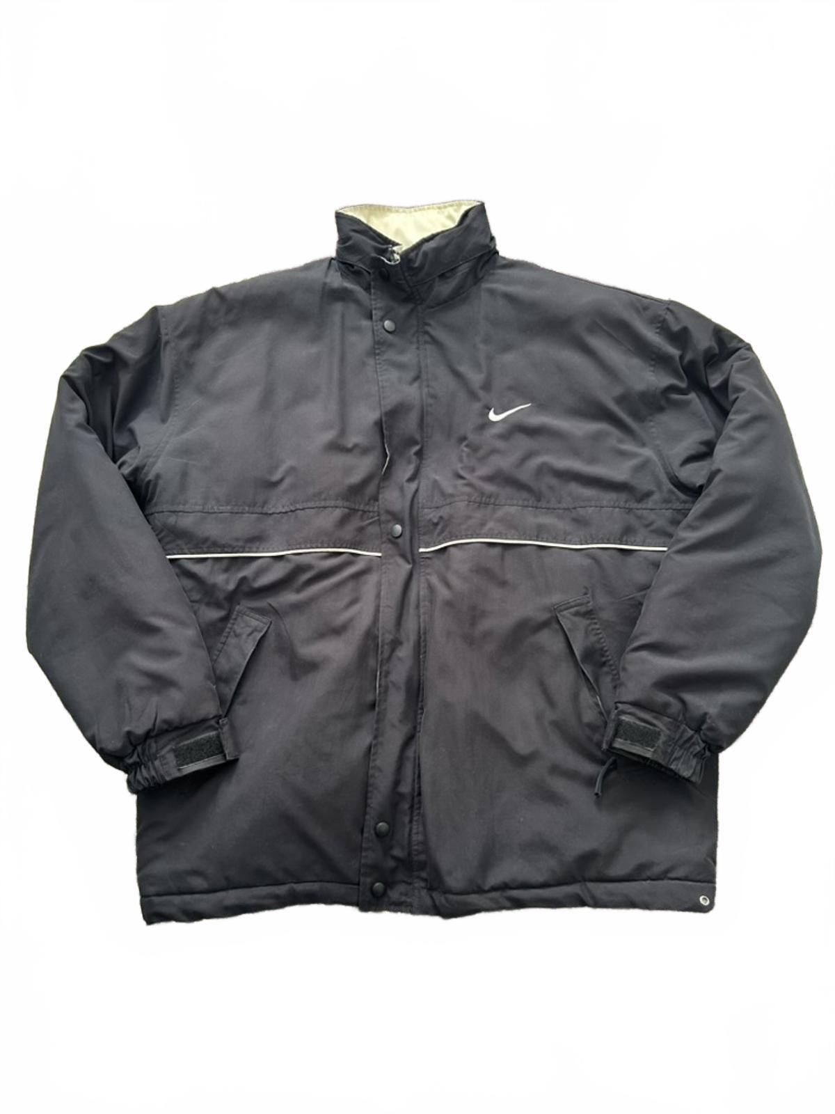 Nike Vintage Nike Puffer Jacket Black USA-Made 90s Y2K Size US L / EU 52-54 / 3 - 1 Thumbnail