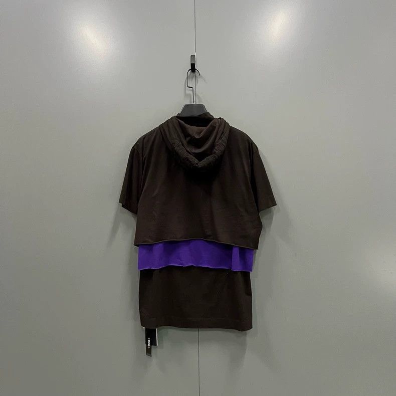 Givenchy Givenchy Patchwork Contrasting Embroidered Short Sleeve Ho Size US M / EU 48-50 / 2 - 2 Thumbnail