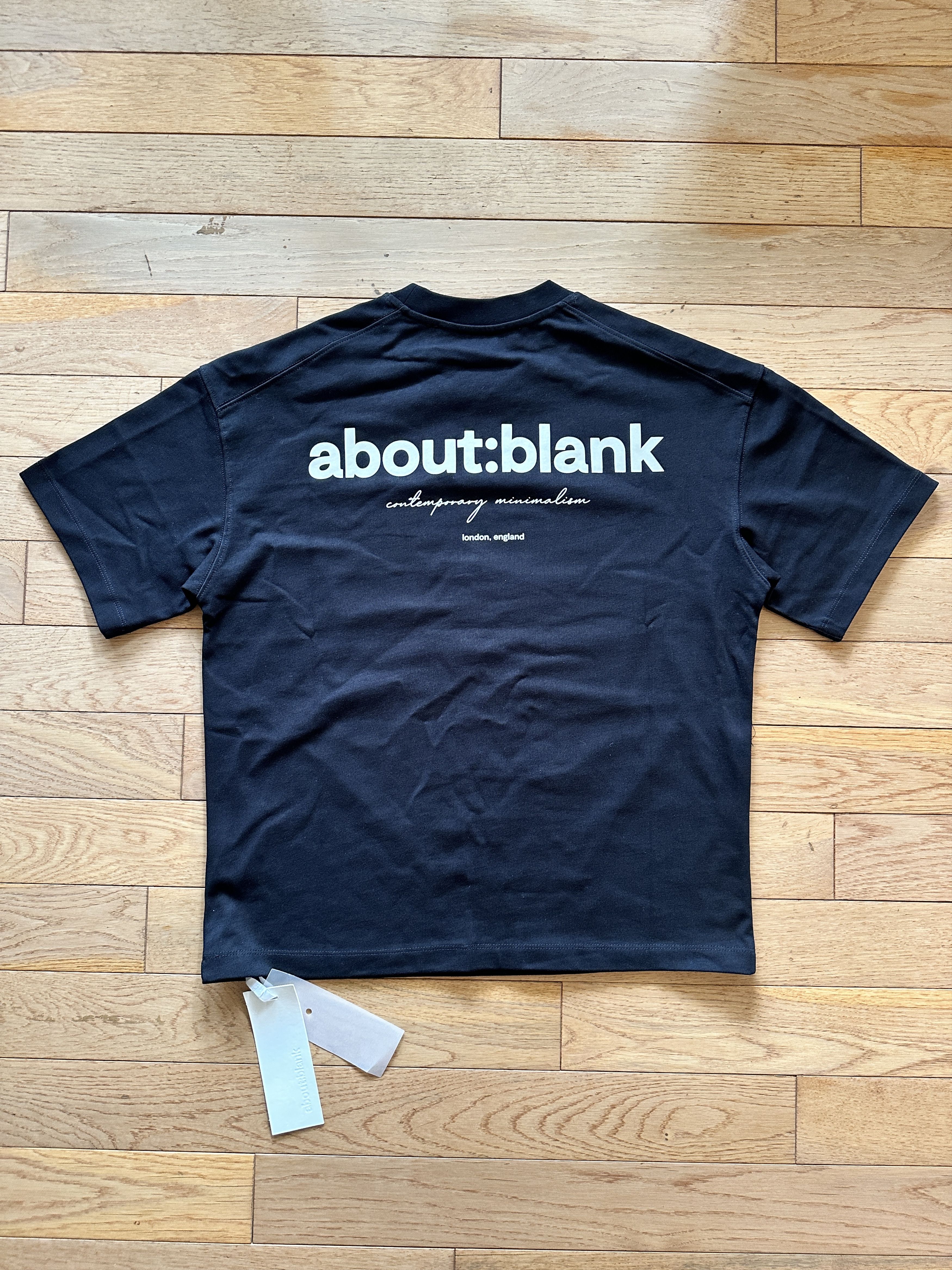 About:Blank about:blank box t-shirt black Size US XS / EU 42 / 0 - 1 Thumbnail