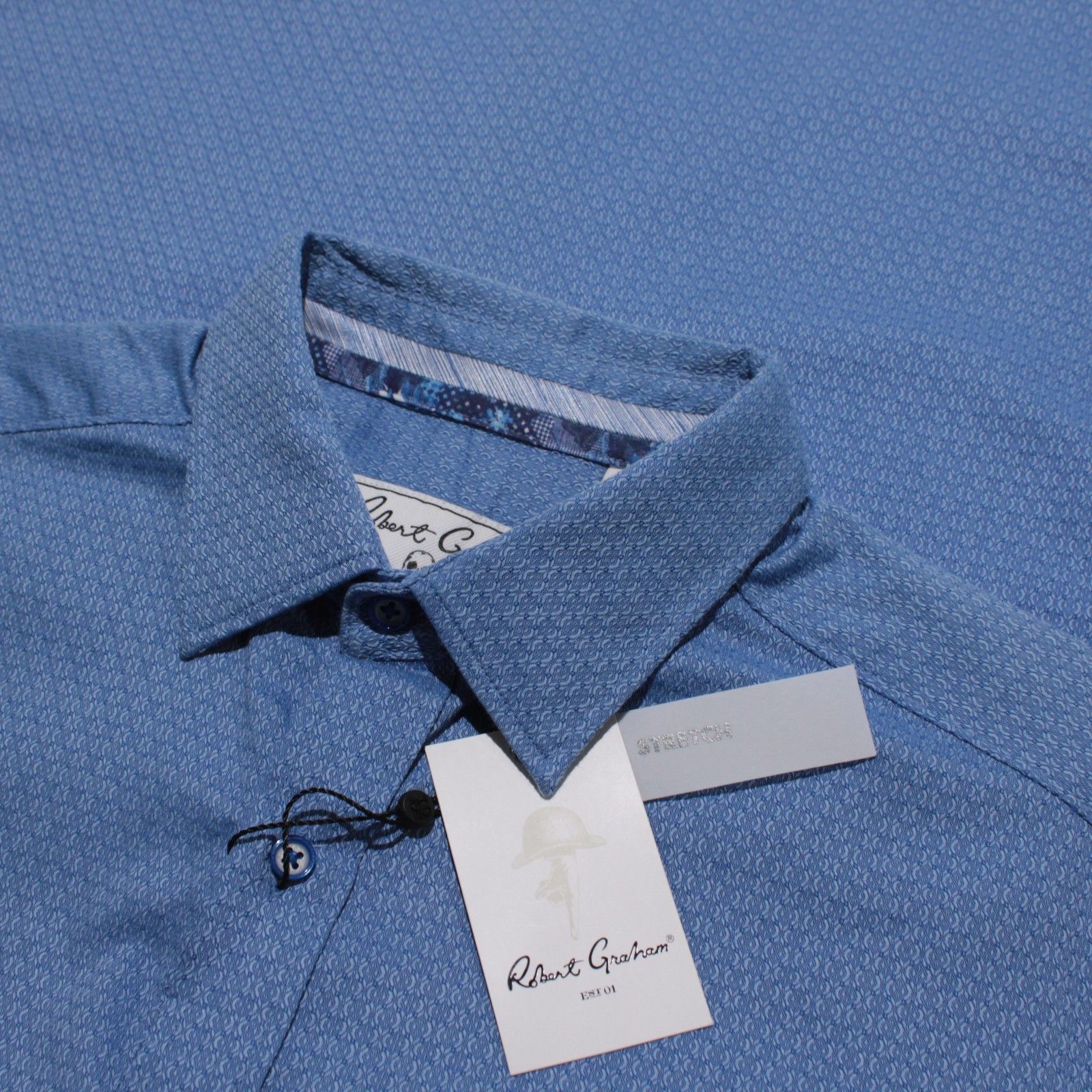 Robert Graham Robert Graham New with tags Shirt Size M US In Blue Size US M / EU 48-50 / 2 - 1 Thumbnail