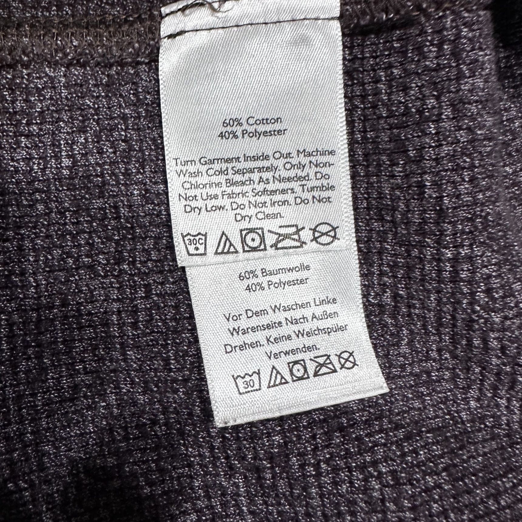 Eddie Bauer Eddie Bauer Shirt Mens M Purple Long Sleeve Henley Thermal Cotton Blend Size US M / EU 48-50 / 2 - 3 Thumbnail