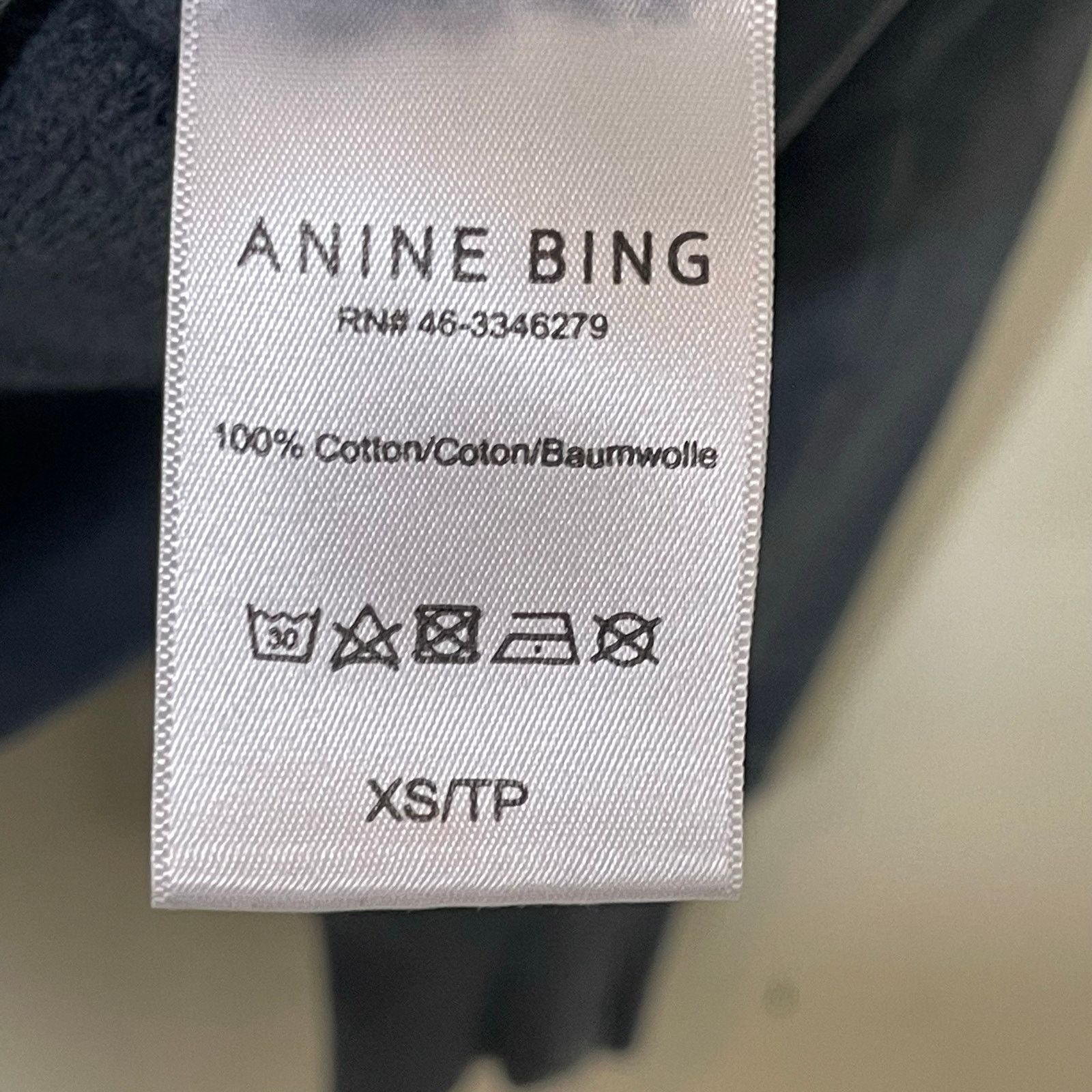Anine Bing Anine Bing City Love Sweatshirt in grey sz XS Size XS / US 0-2 / IT 36-38 - 8 Thumbnail