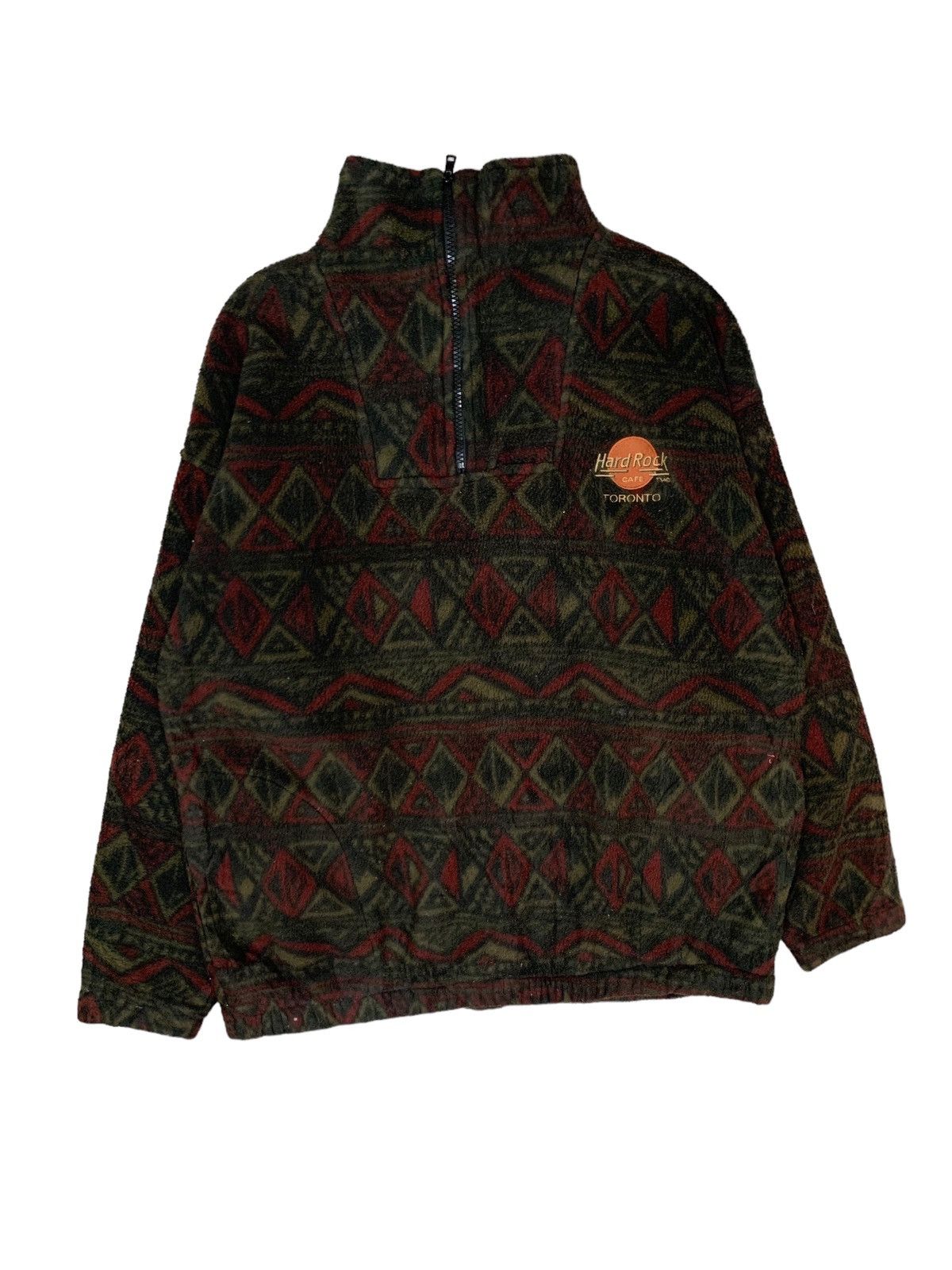 Hard Rock Cafe Vintage Hard Rock Cafe Canada Fleece Pullover Size US S / EU 44-46 / 1 - 1 Thumbnail