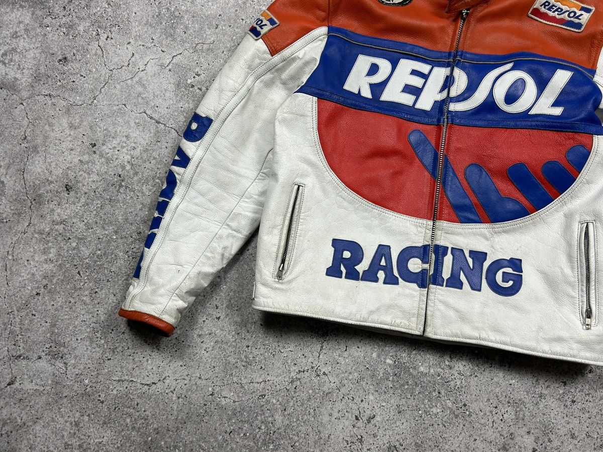 NASCAR Nascar Repsol vintage leather jacket 90s 00s Size US M / EU 48-50 / 2 - 4 Thumbnail