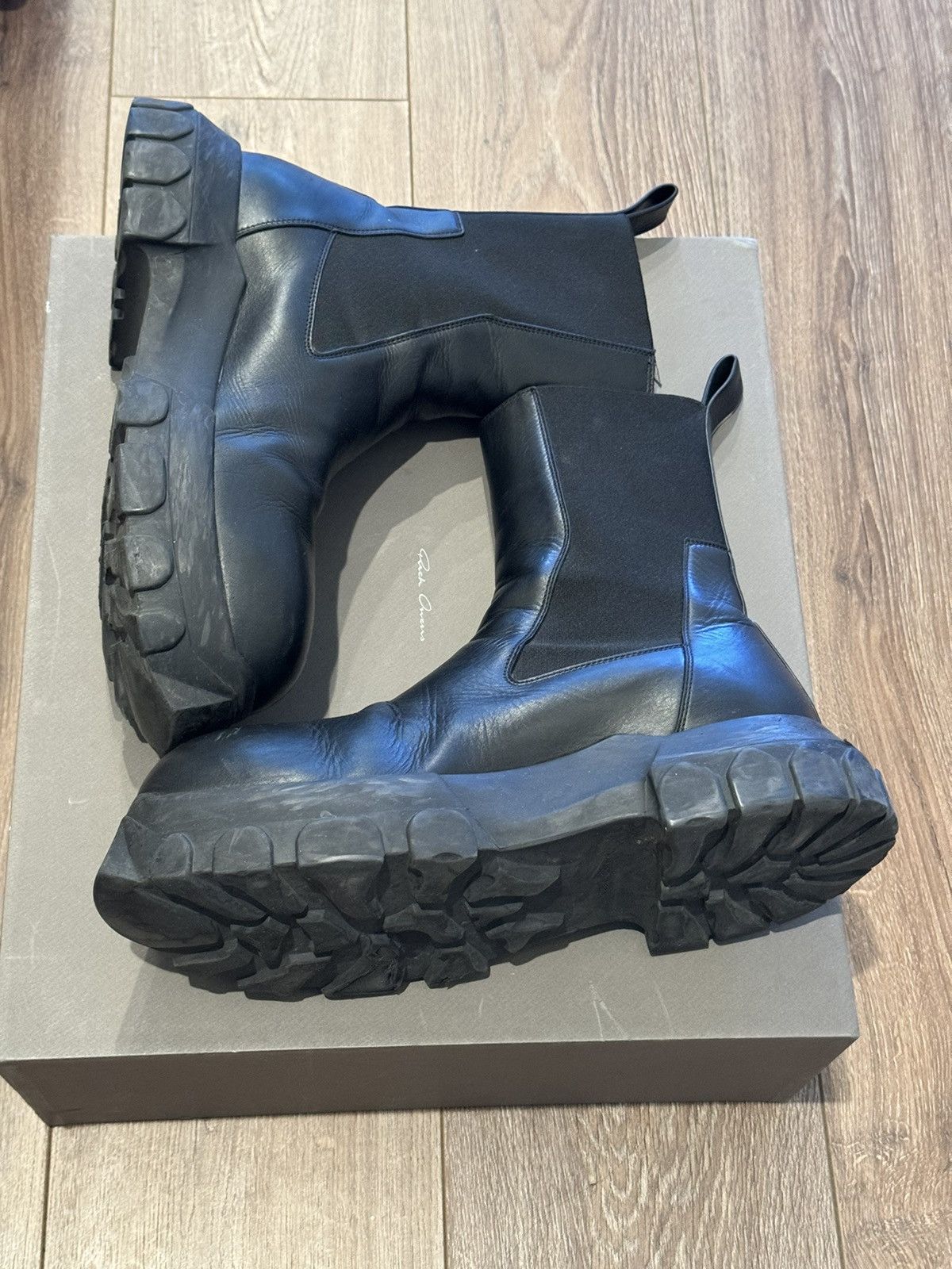 Rick Owens Rick Owens Beetle Bozo Tractor Boots Size US 10 / EU 43 - 7 Thumbnail