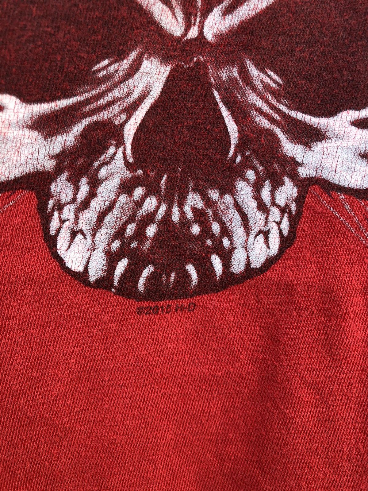 Harley Davidson Vintage Y2K Harley Davidson Of Atlanta Georgia Backhit Tee Size US XL / EU 56 / 4 - 8 Thumbnail
