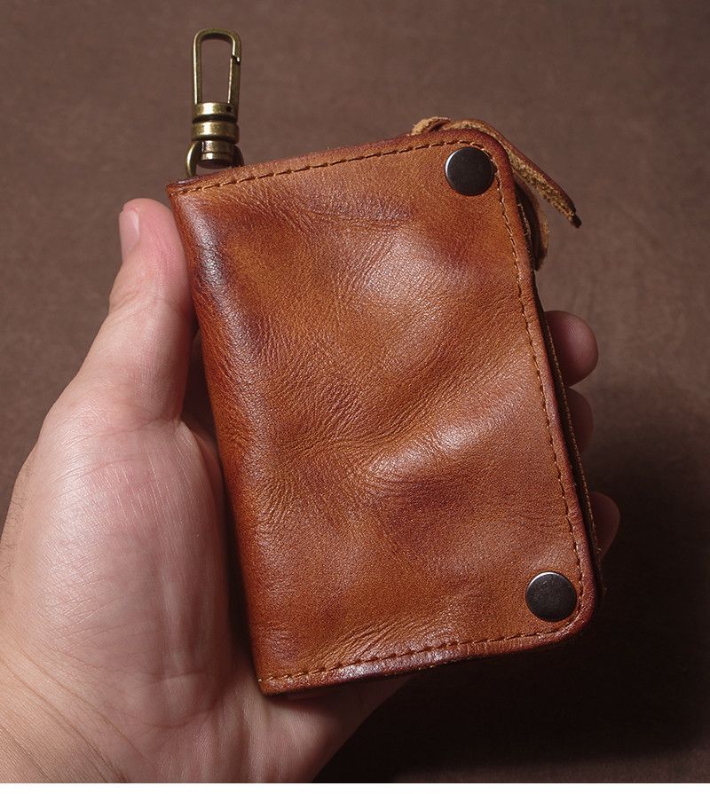 Japanese Brand Key Card Organizer Leather Bag Size ONE SIZE - 1 Thumbnail