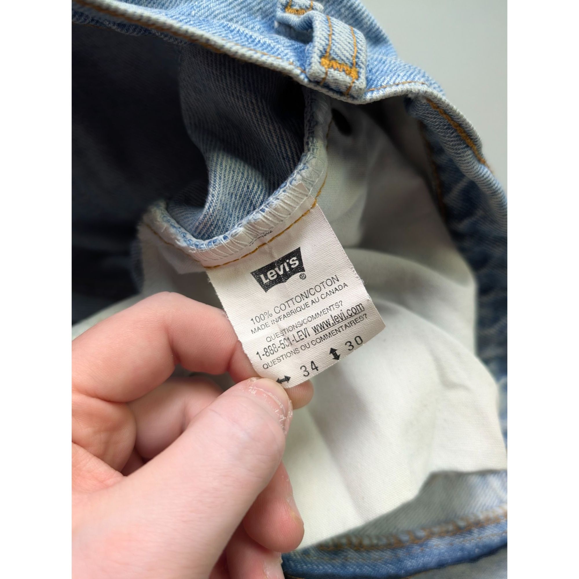 Levi's Levi's 506 Orange Tab Distressed Denim Jeans Pants (Y1083) Size US 34 / EU 50 - 9 Thumbnail