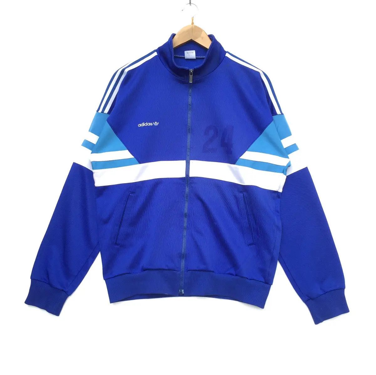 Vintage 90s Adidas Trefoil Small Logo Nirasaki Soccer M