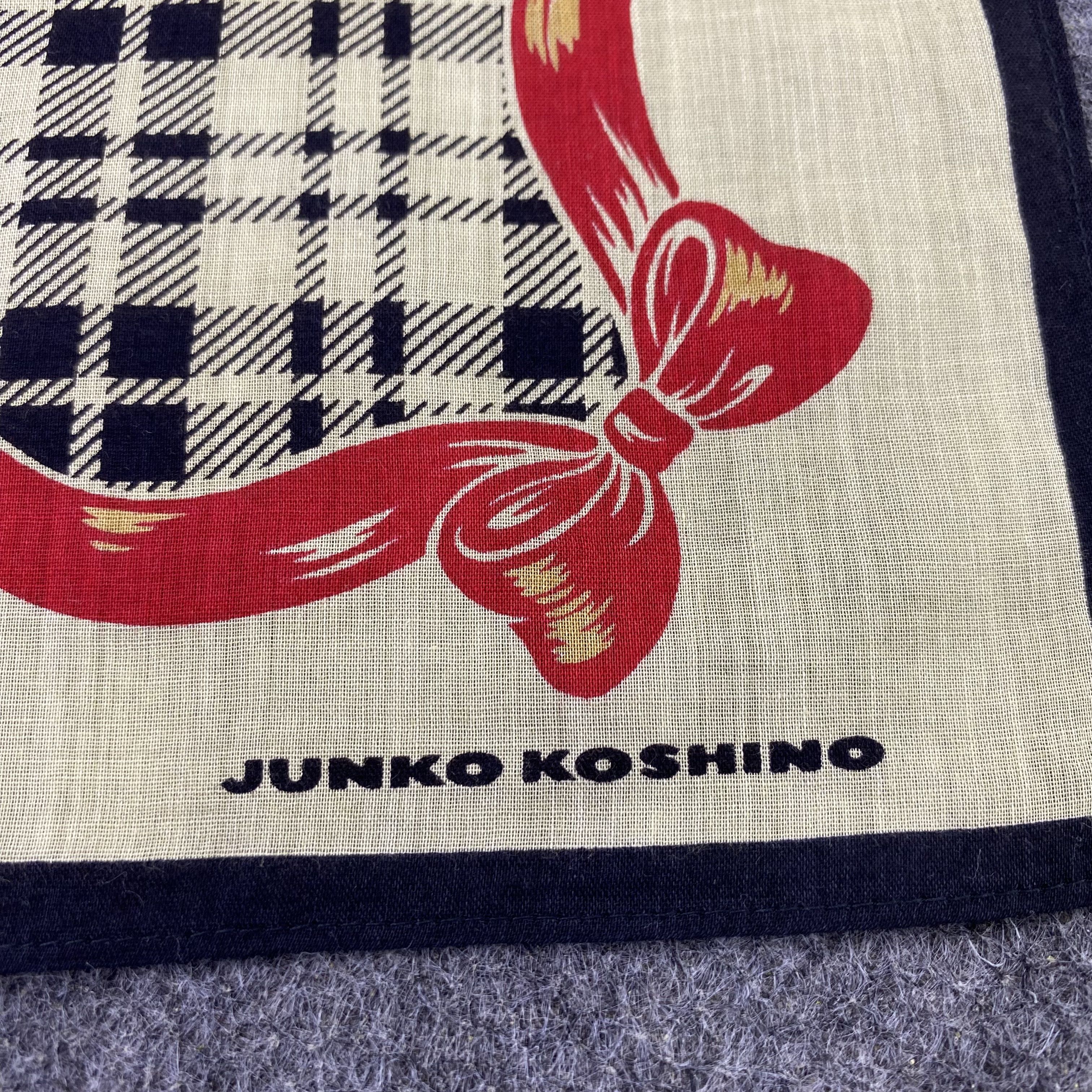 Japanese Brand Junko Koshino Handkerchief Neckerchief Bandana-B2045 Size ONE SIZE - 7 Thumbnail