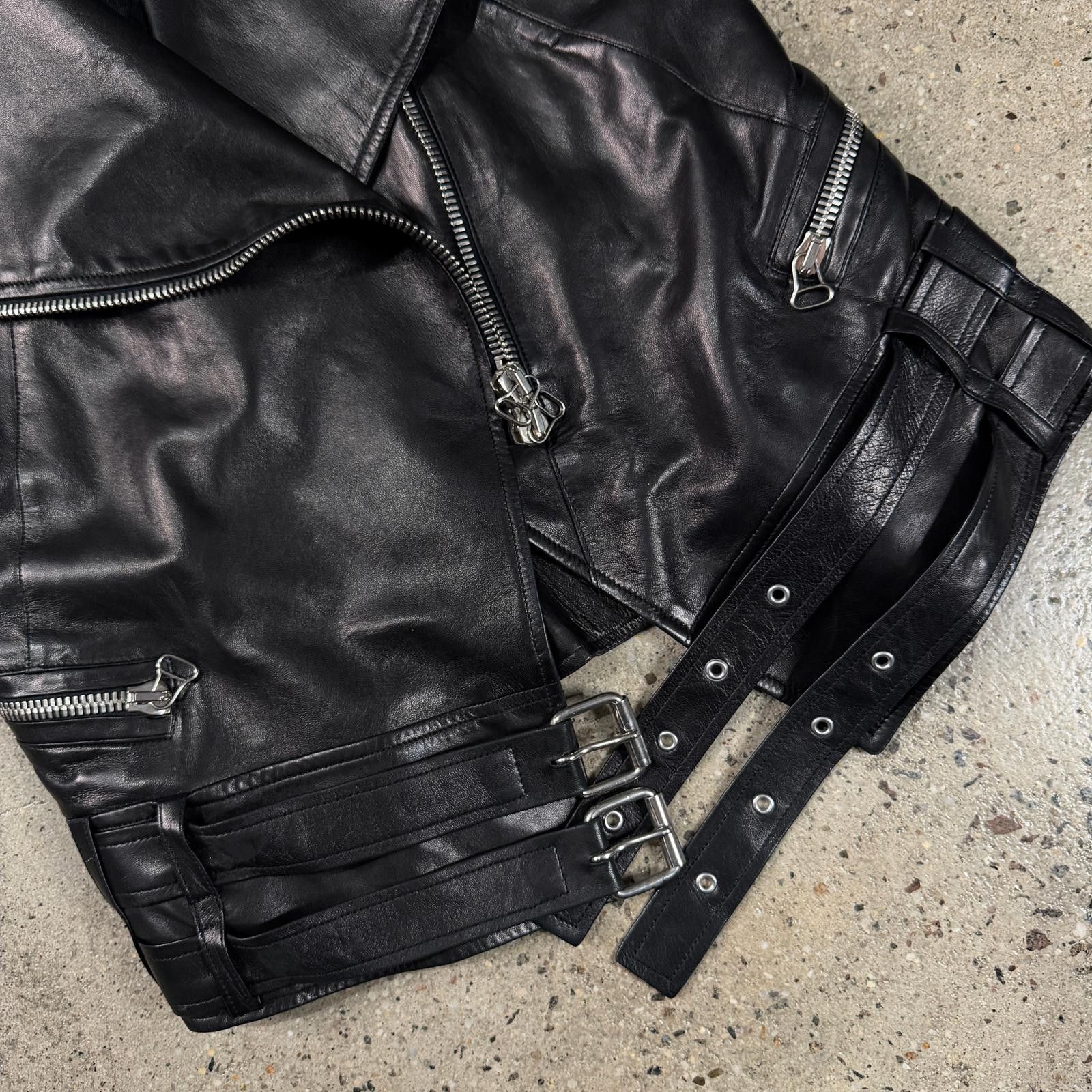 Balmain Balmain Leather Vest Size US M / EU 48-50 / 2 - 3 Thumbnail