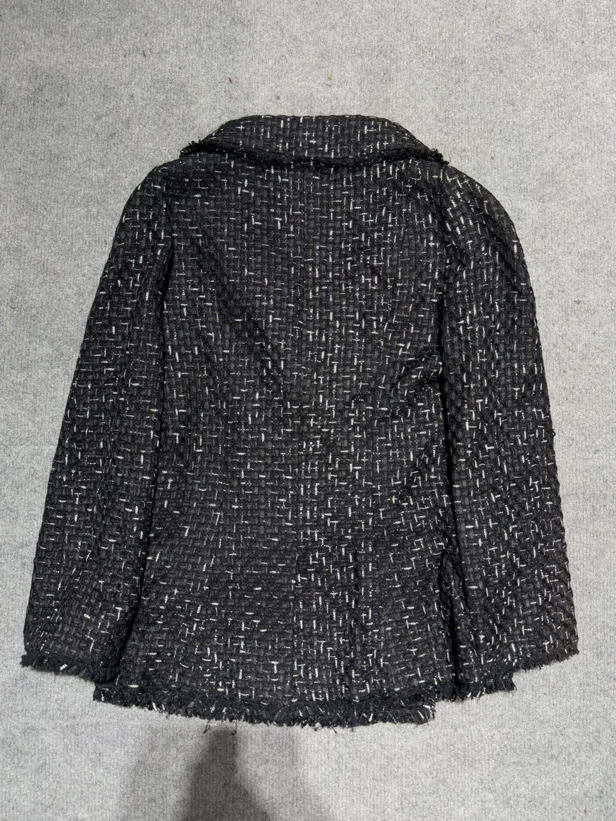 Chanel Chanel 13C - All Over Logo - Ribbon Tweed Jacket Size XS / US 0-2 / IT 36-38 - 11 Thumbnail