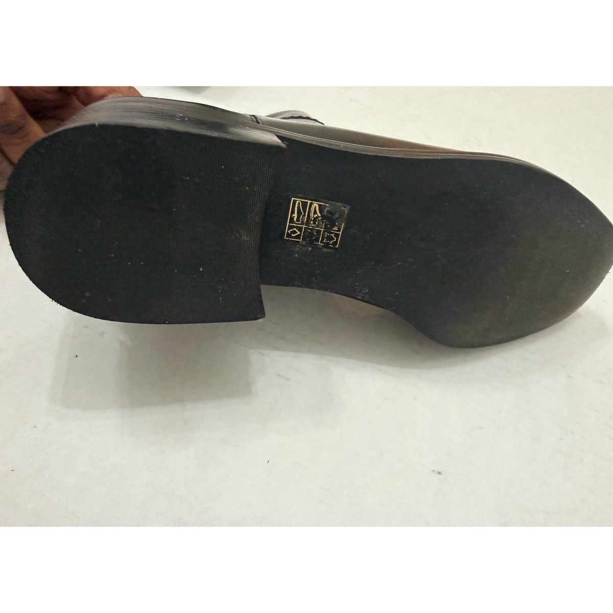 Tory Burch TORY BURCH LOGO BLACK LEATHER ANKLE BOOTS Size US 10 / IT 40 - 22 Thumbnail