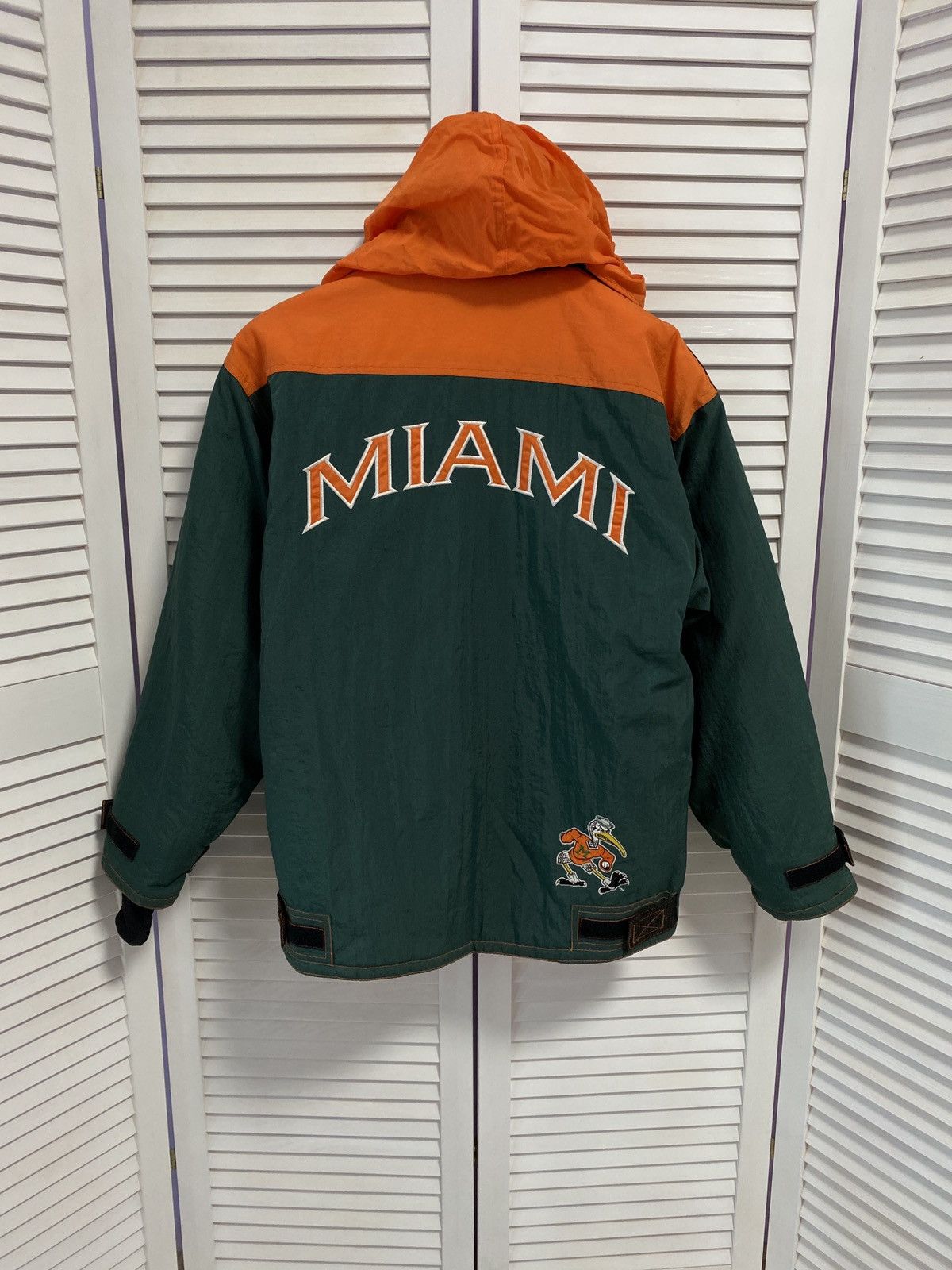 Champion × NBA × Vintage ♥️ Vintage 90s Jacket Champion MIAMI Back Logo Big Dolphins Size US L / EU 52-54 / 3 - 1 Thumbnail