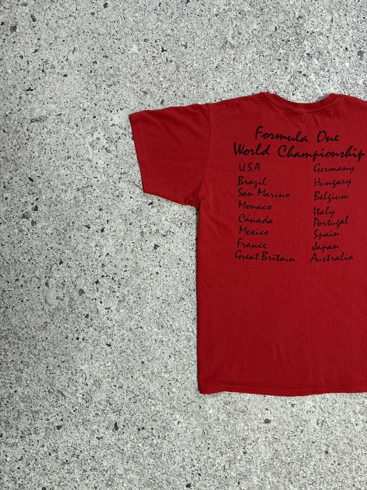 Formula 1 × Vintage Vintage 1990 Nigel Mansell Formula One Racing T-Shirt Size US L / EU 52-54 / 3 - 7 Thumbnail