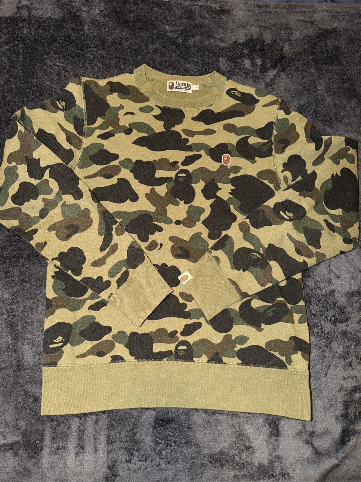 Bape Bape 1st Camo Small Ape Green Size Medium Size US M / EU 48-50 / 2 - 1 Thumbnail