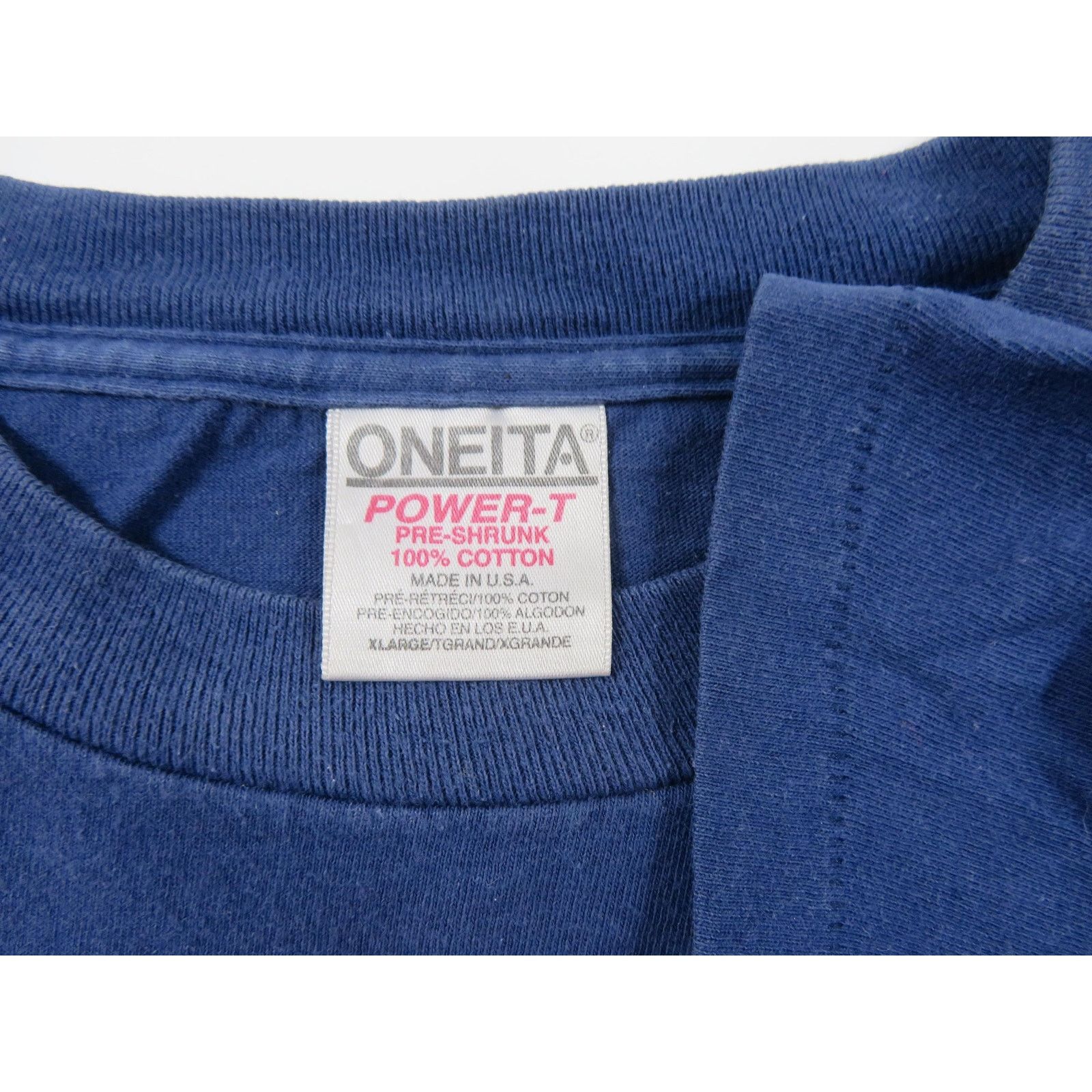 Other Loreal Blue T-shirt Oneita Sz XL 1990s Size US XL / EU 56 / 4 - 3 Thumbnail
