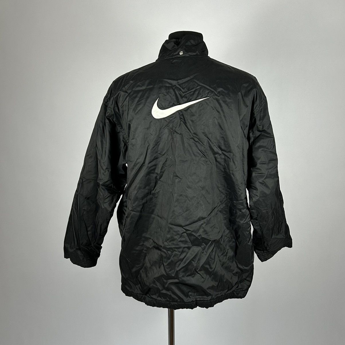 Nike × Vintage Vintage Nike insulated jacket big logo swoosh embriordery Size US L / EU 52-54 / 3 - 1 Thumbnail