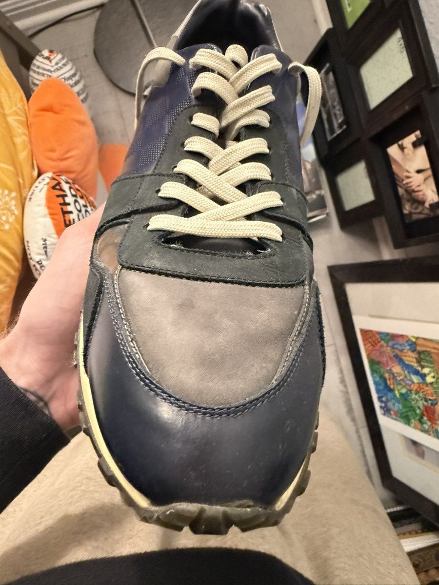 Louis Vuitton Louis Vuitton Run Away Vintage Navy Blue Size US 7.5 / EU 40-41 - 15 Thumbnail