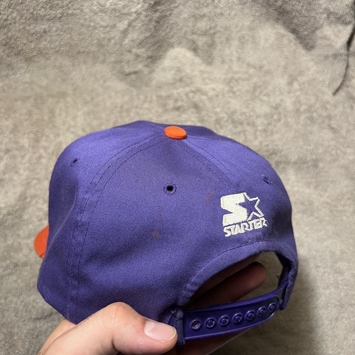Starter Vintage 90s Phoenix Suns NBA SnapBack Hat Starter Logo Size ONE SIZE - 9 Thumbnail