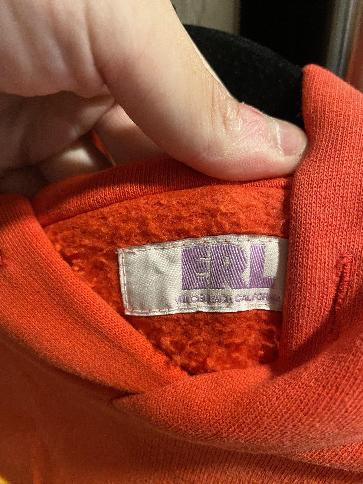 ERL ERL OG SWIRL HOODIE RED/ORANGE Size Medium Size US M / EU 48-50 / 2 - 4 Thumbnail