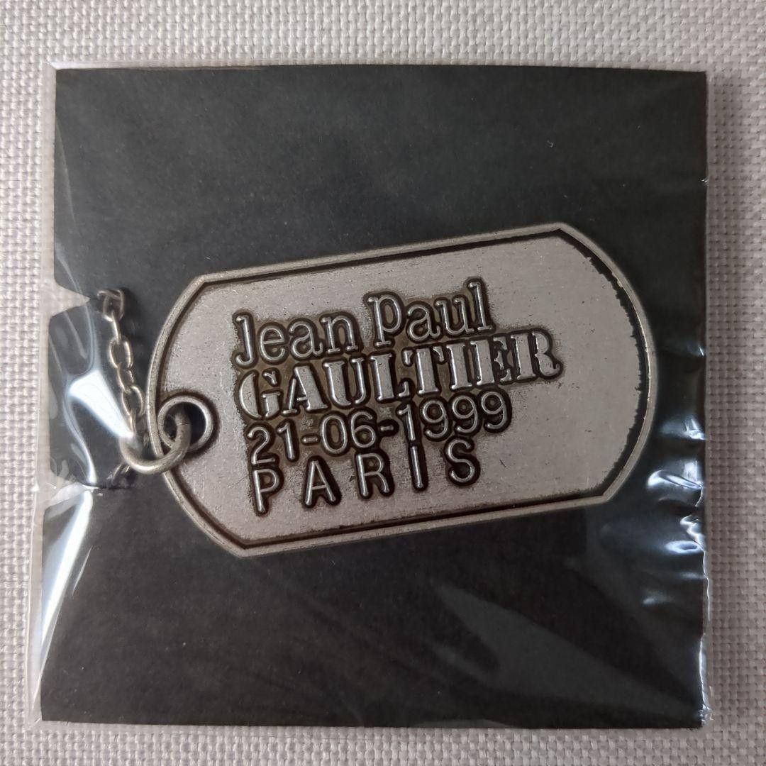 Jean Paul Gaultier 1999 Logo Dog Tag Necklace Size ONE SIZE - 1 Thumbnail