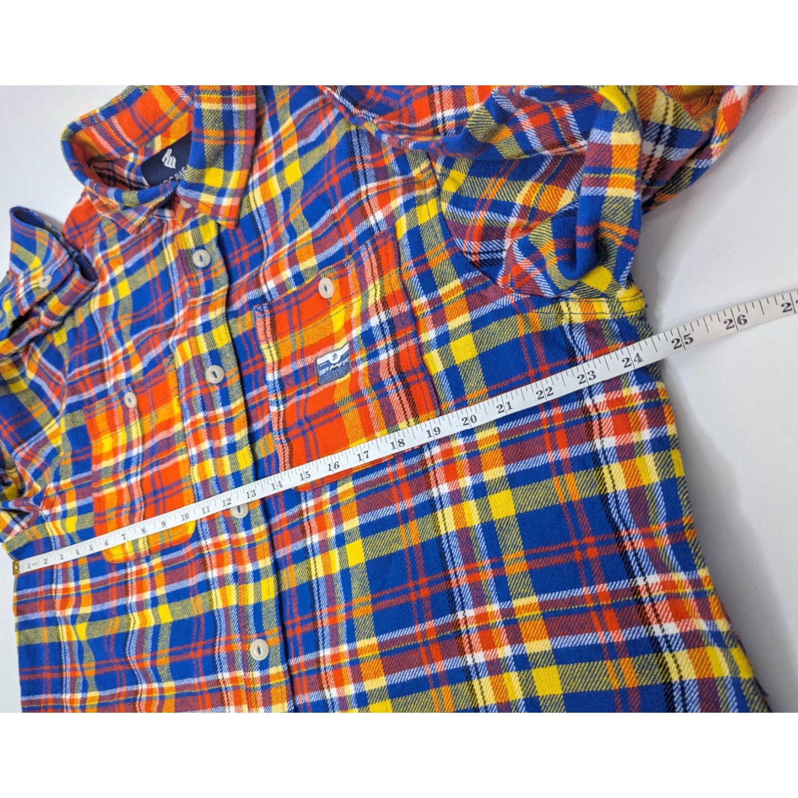 Rocawear VINTAGE Rocawear Shirt Men's 2XL Orange Plaid Button Up Long Sleeve Collared Hip Hop 90s Grunge Size US XXL / EU 58 / 5 - 6 Thumbnail