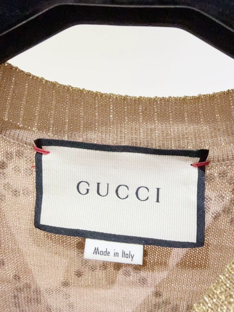 Gucci Gucci Full Diamond Knit Sweater-2506 Size US M / EU 48-50 / 2 - 4 Thumbnail