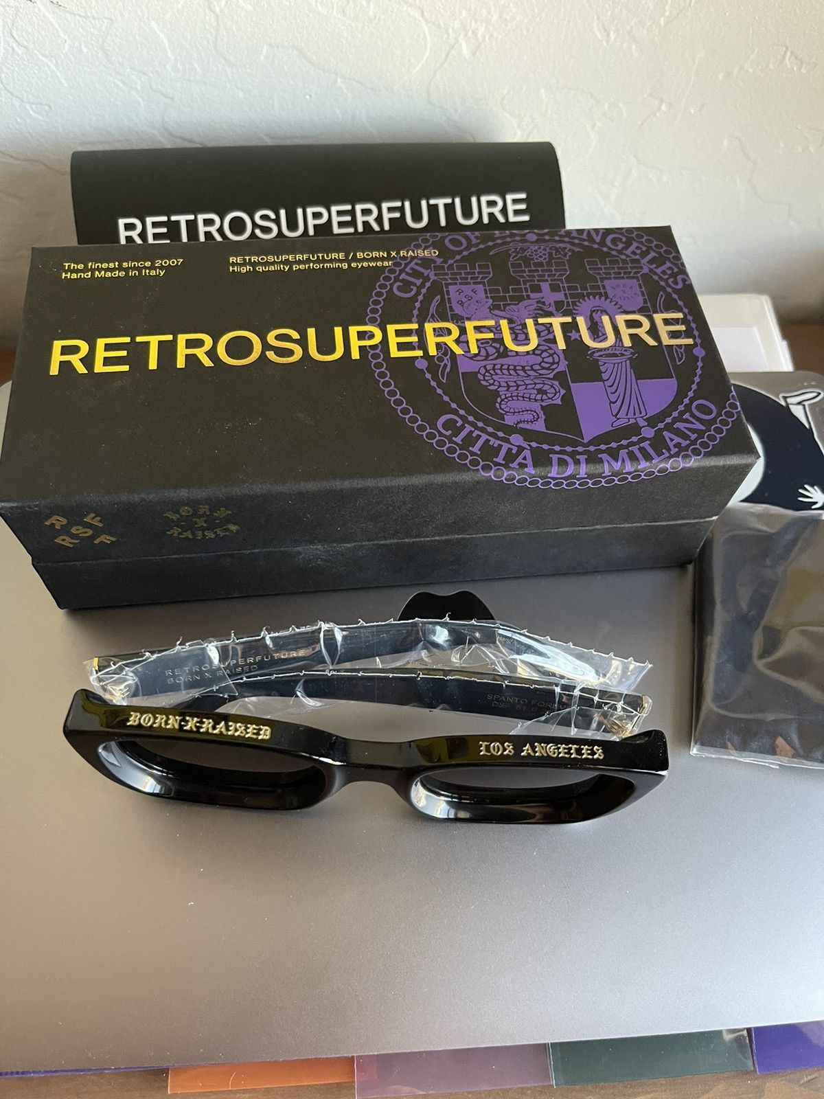 Retrosuperfuture Born X Raised Retrosuperfuture Lira Sunglasses