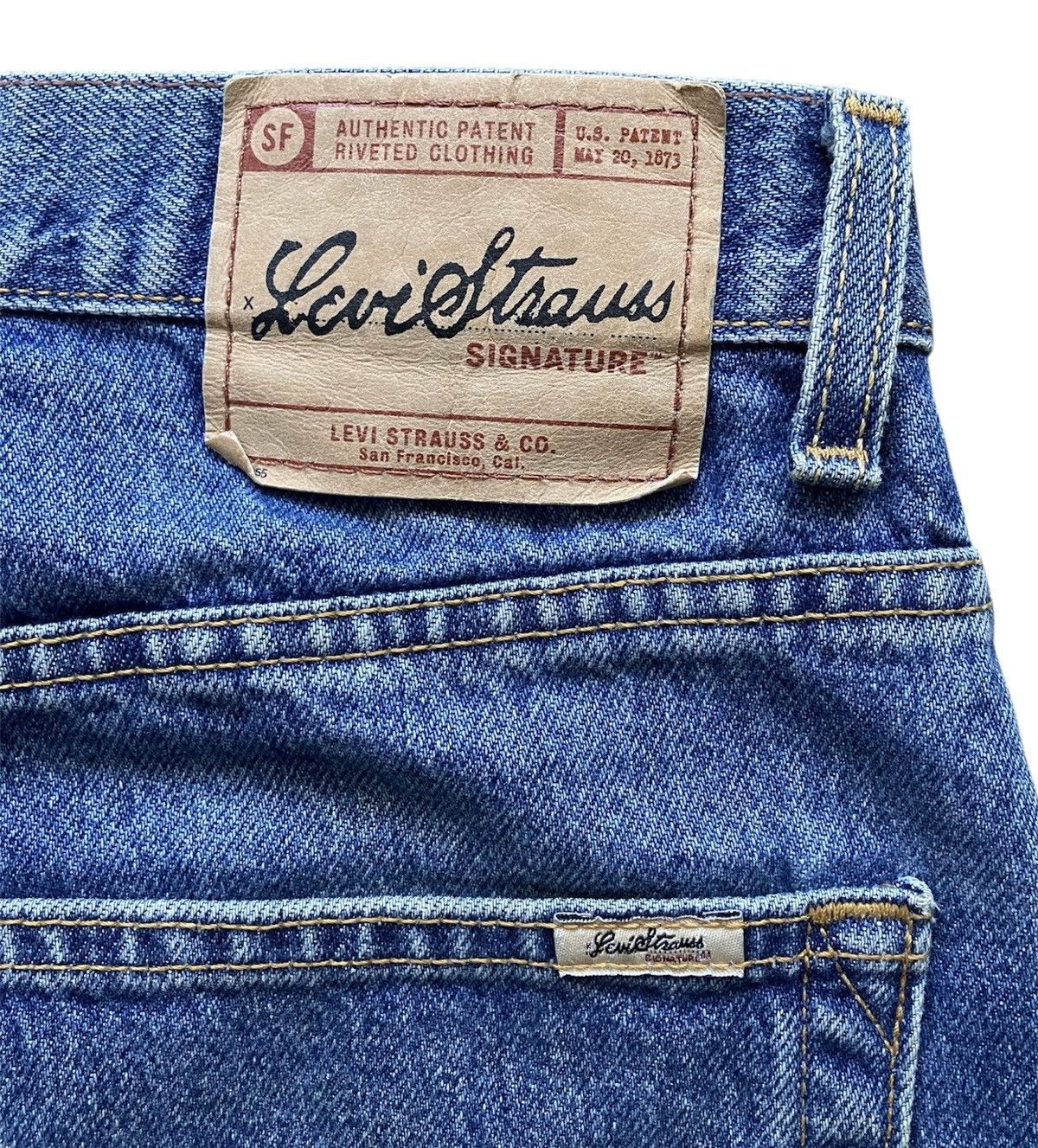 Levi's Y2K Levi's Strauss Men's Denim VTG Shorts Baggy Jeans Jorts Size US 34 / EU 50 - 3 Thumbnail