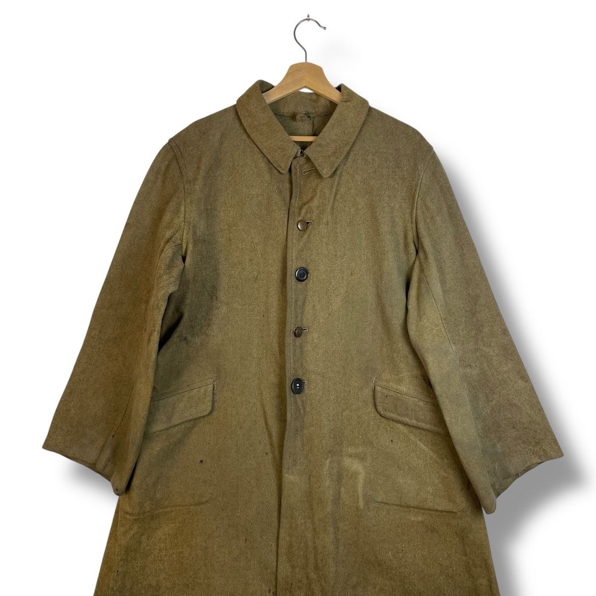 Vintage VINTAGE 40s WW2 IMPERIAL JAPANESE ARMY WOOL COAT Size US L / EU 52-54 / 3 - 3 Thumbnail