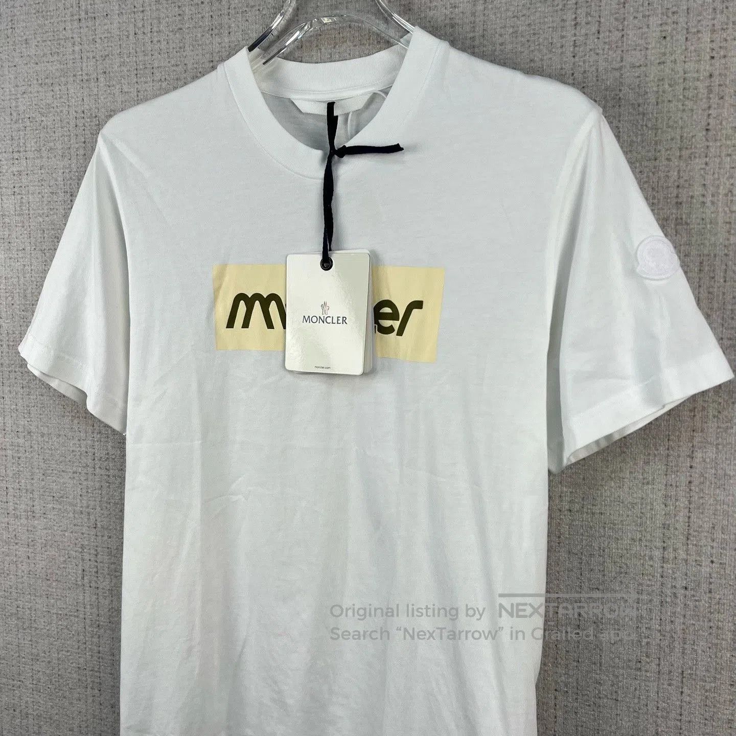 Moncler Moncler Letter Print Crew Neck T-Shirt. Size US M / EU 48-50 / 2 - 2 Thumbnail