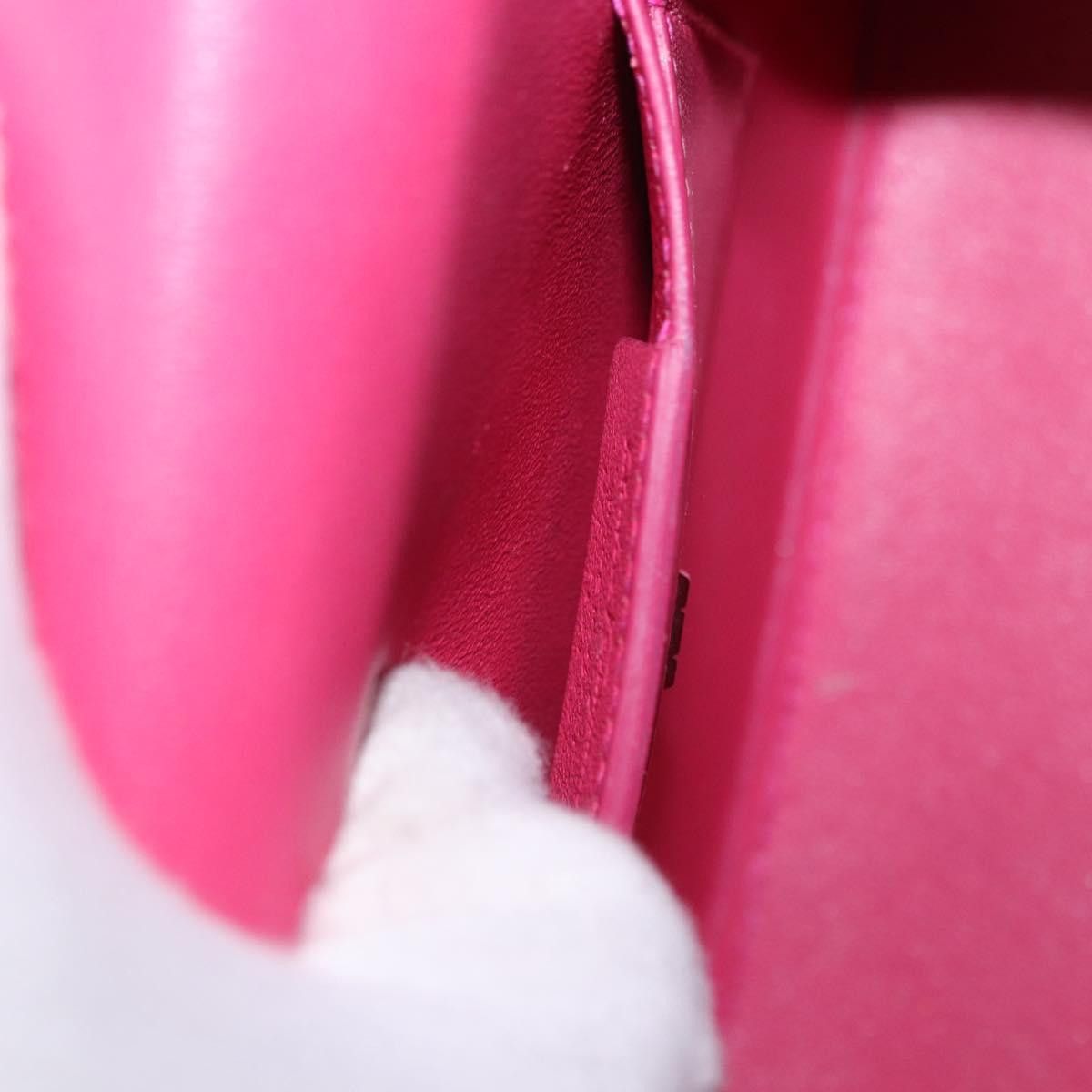 Salvatore Ferragamo Salvatore Ferragamo Gancini Hand Bag Leather 2way Pink Size ONE SIZE - 16 Thumbnail