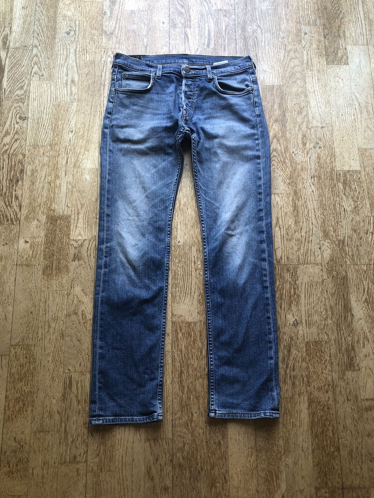 Lee × Vintage LEE POWELL VINTAGE QUALITY DENIM JEANS PANTS Size US 32 / EU 48 - 1 Thumbnail