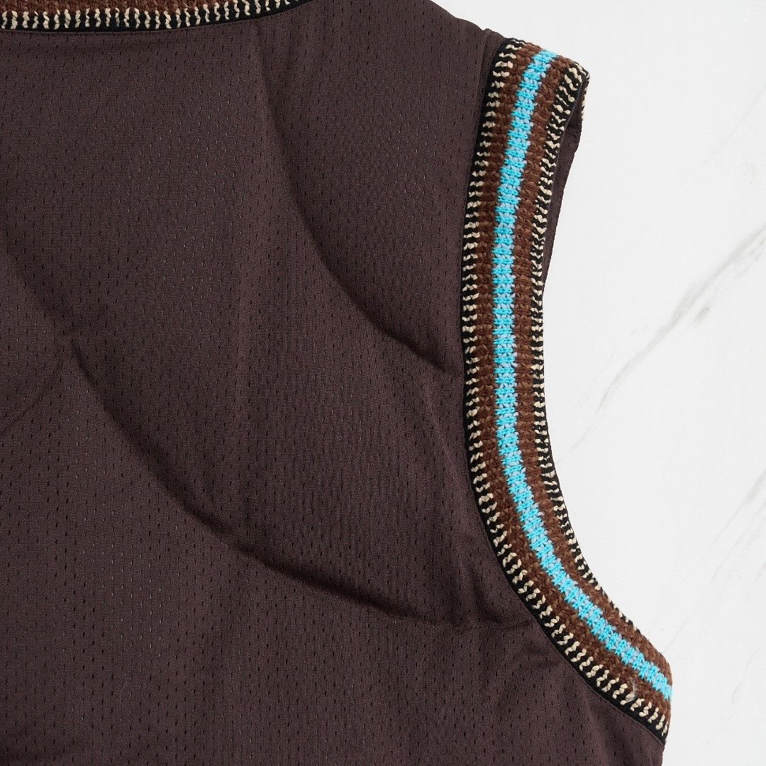 Namesake Men's Knit Panel Down Vest in Brown, Men's — image 6 of 6
