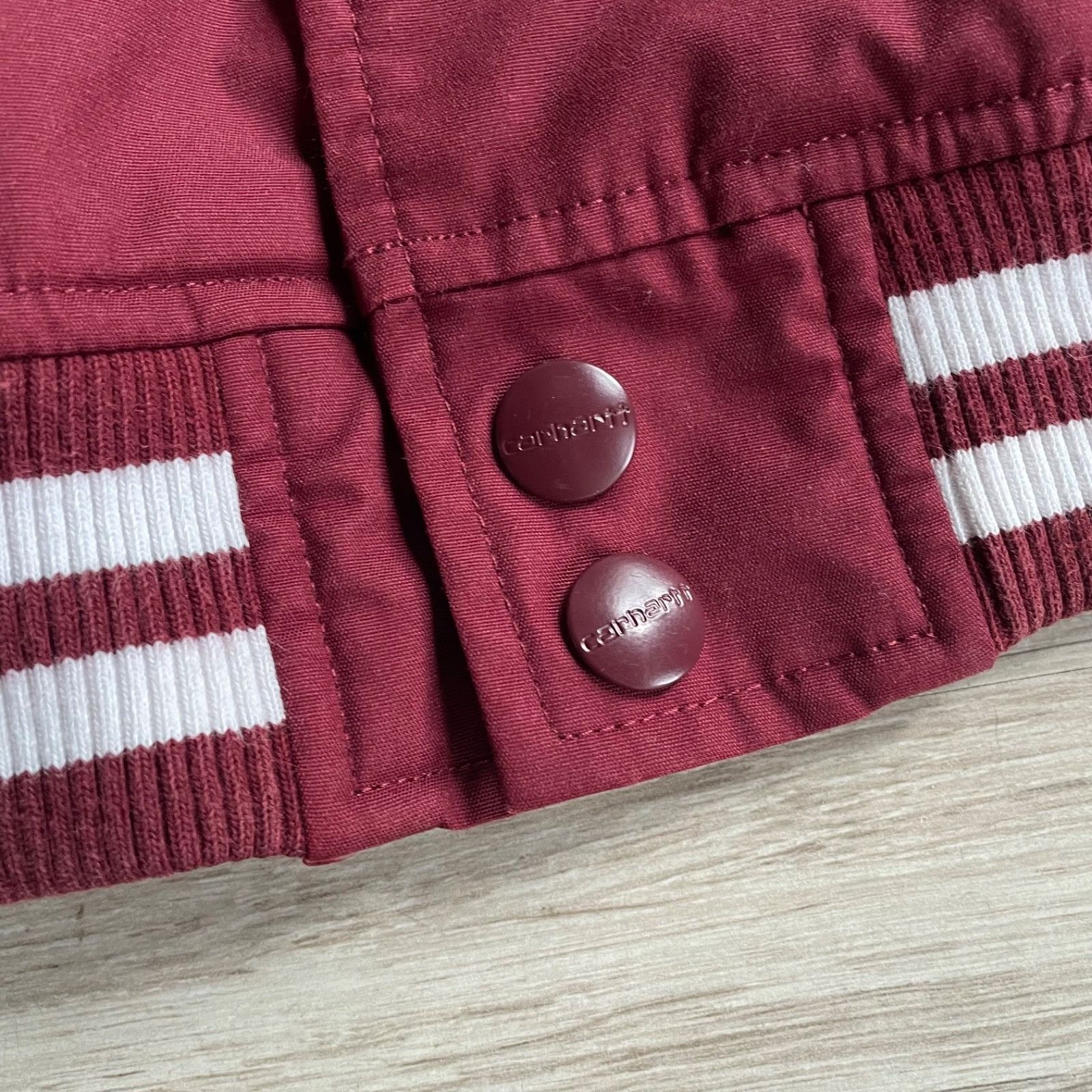 Carhartt Carhartt WIP Hooded Atlanta Jacket Varsity Jacket 9334AC Size US S / EU 44-46 / 1 - 5 Thumbnail