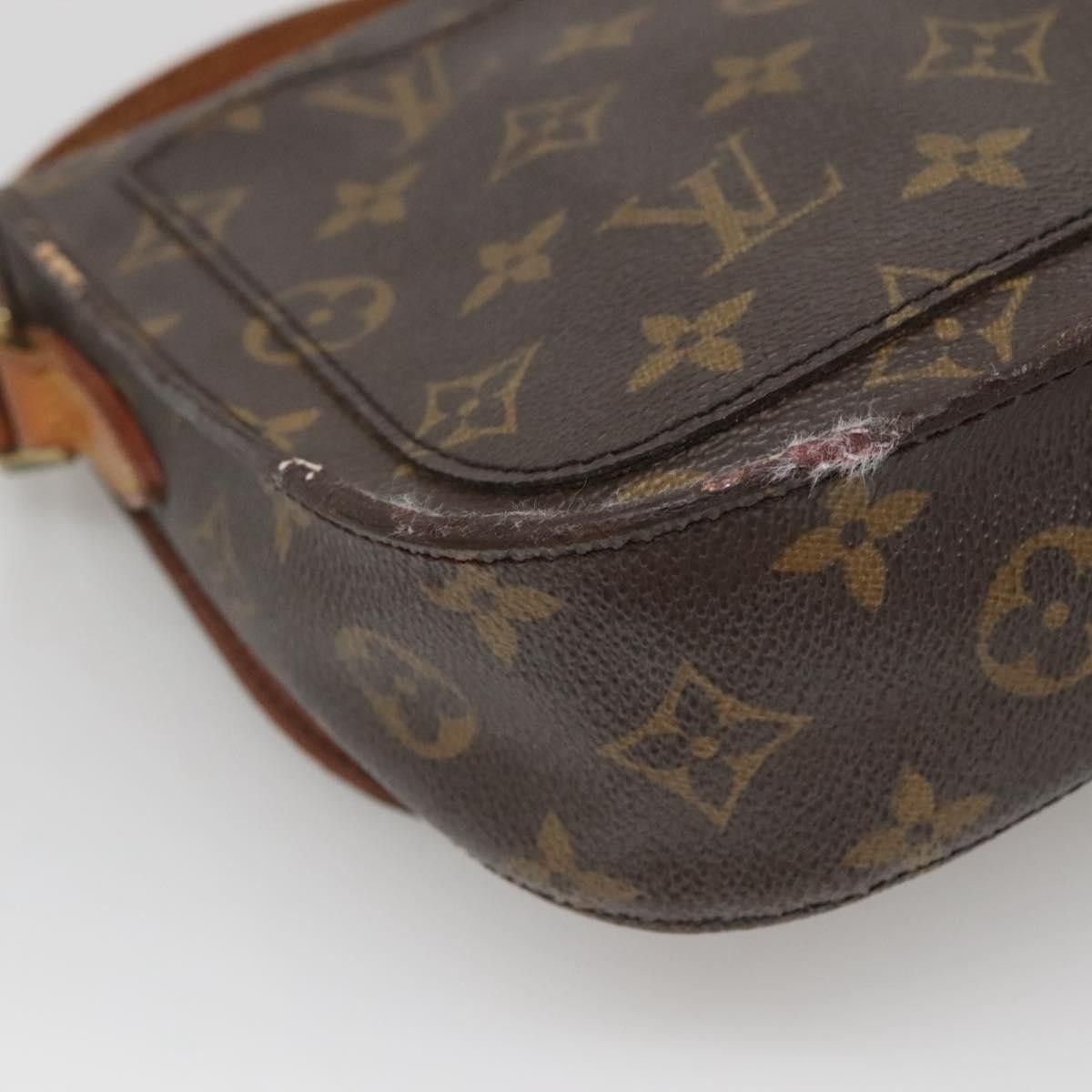 Louis Vuitton LOUIS VUITTON Monogram Saint Cloud MM Shoulder Bag M51243 Size ONE SIZE - 8 Thumbnail