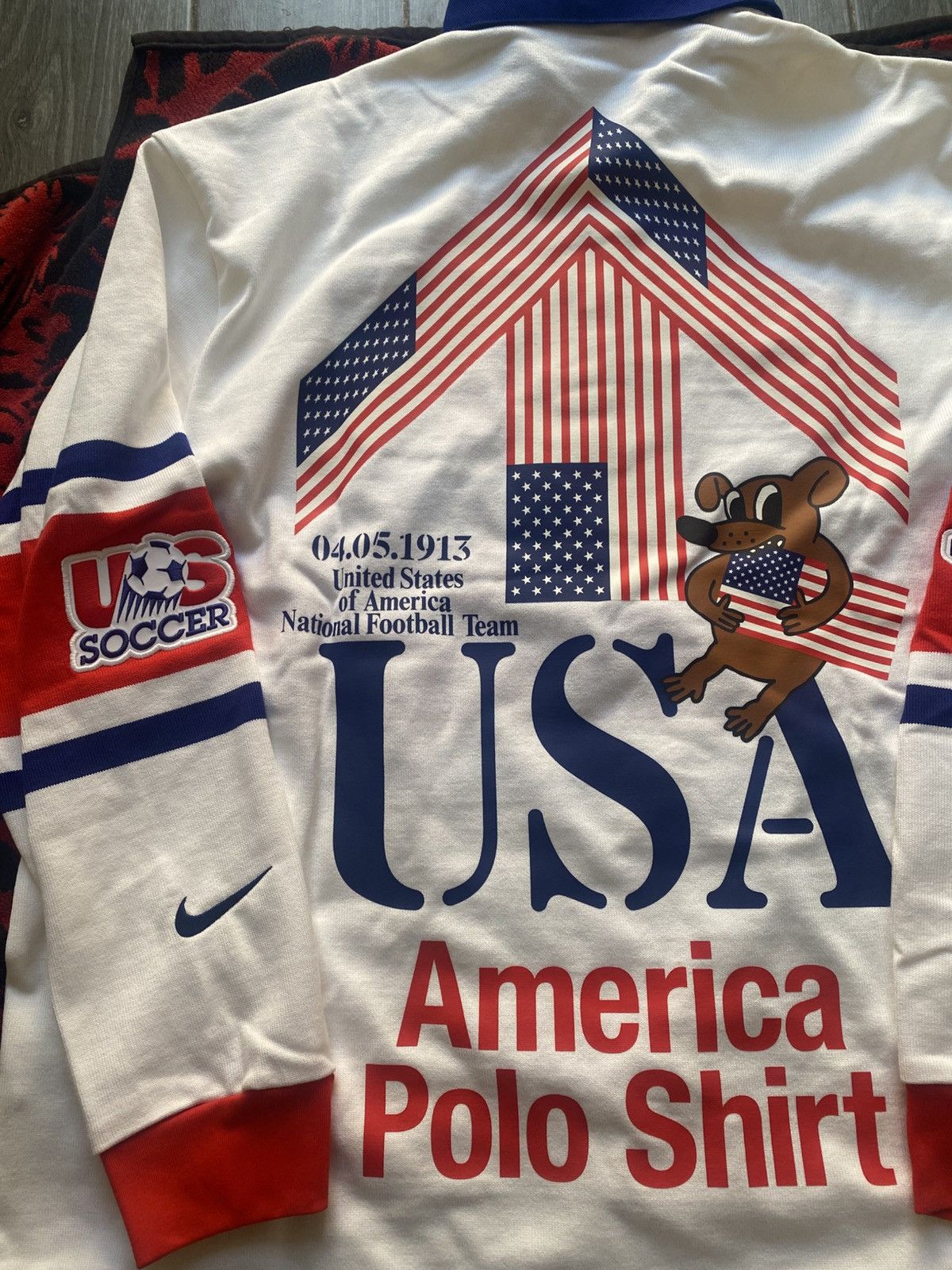 Nike Nike USMNT V.A.A. L/S Rugby Top (Soccer) Medium Size US M / EU 48-50 / 2 - 6 Thumbnail