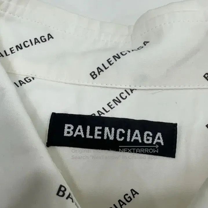 Balenciaga Balenciaga Casual Logo Long Sleeve Shirt. Size US M / EU 48-50 / 2 - 3 Thumbnail