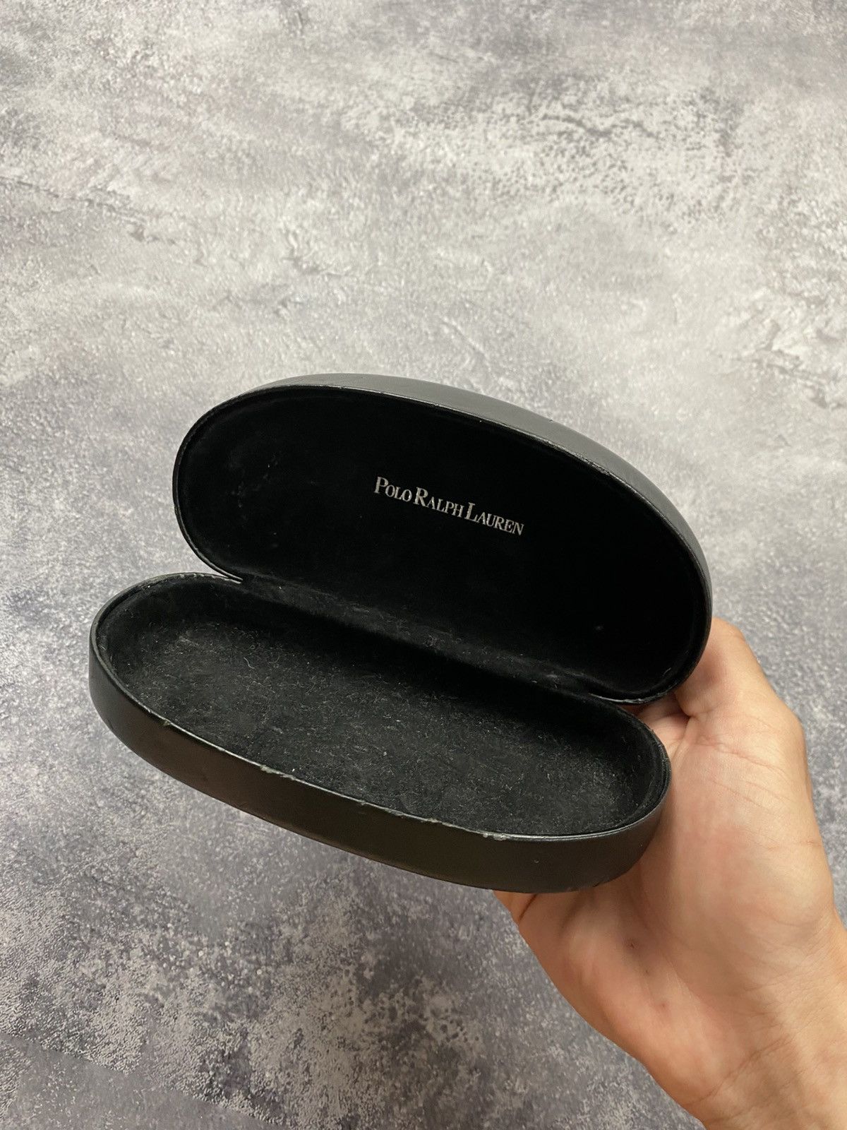 Polo Ralph Lauren Polo Ralph Lauren Vintage Black Glasses Case Made in Italy Size ONE SIZE - 10 Thumbnail