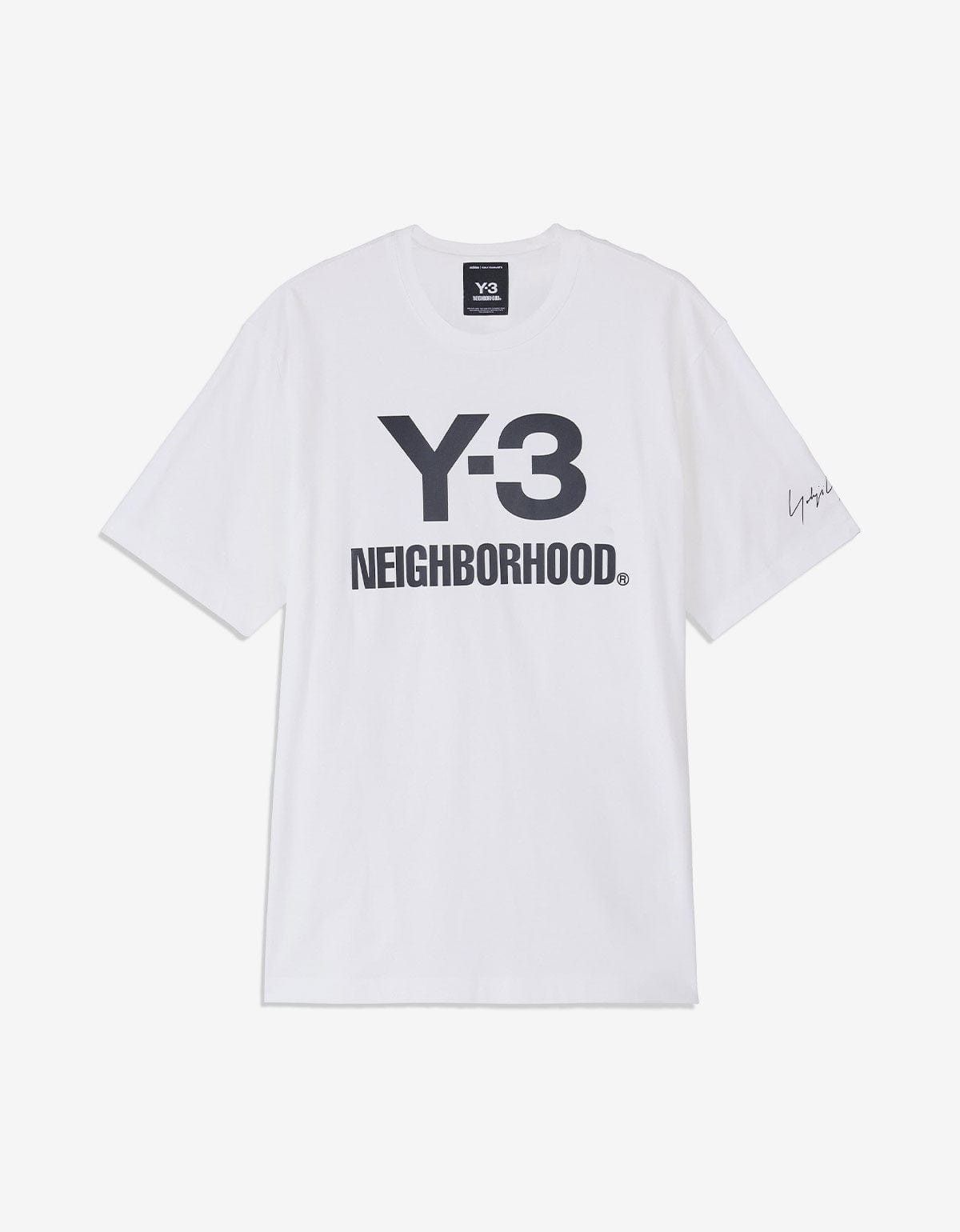 Y-3 Y-3 Neighborhood White Logo T-Shirt Size US M / EU 48-50 / 2 - 1 Thumbnail
