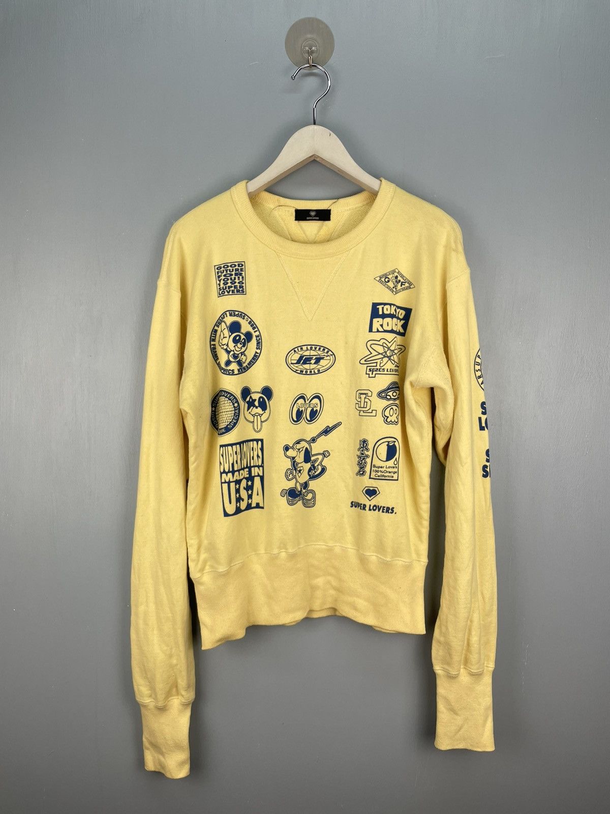 Super Lovers double V 50s inspired sweatshirt