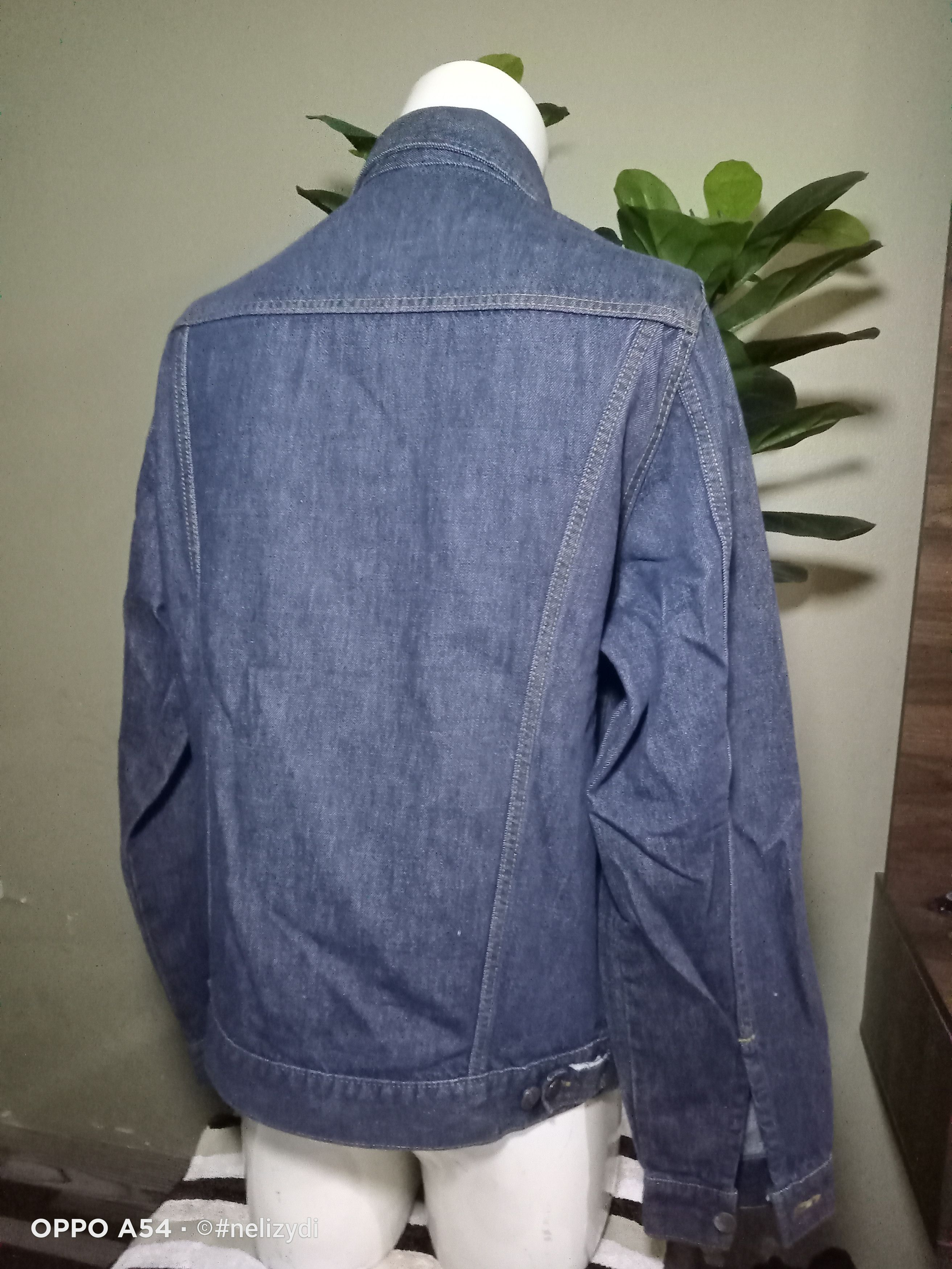 Vintage ROEBUCKS SELVEDGE DENIM JACKET Size US L / EU 52-54 / 3 - 3 Thumbnail