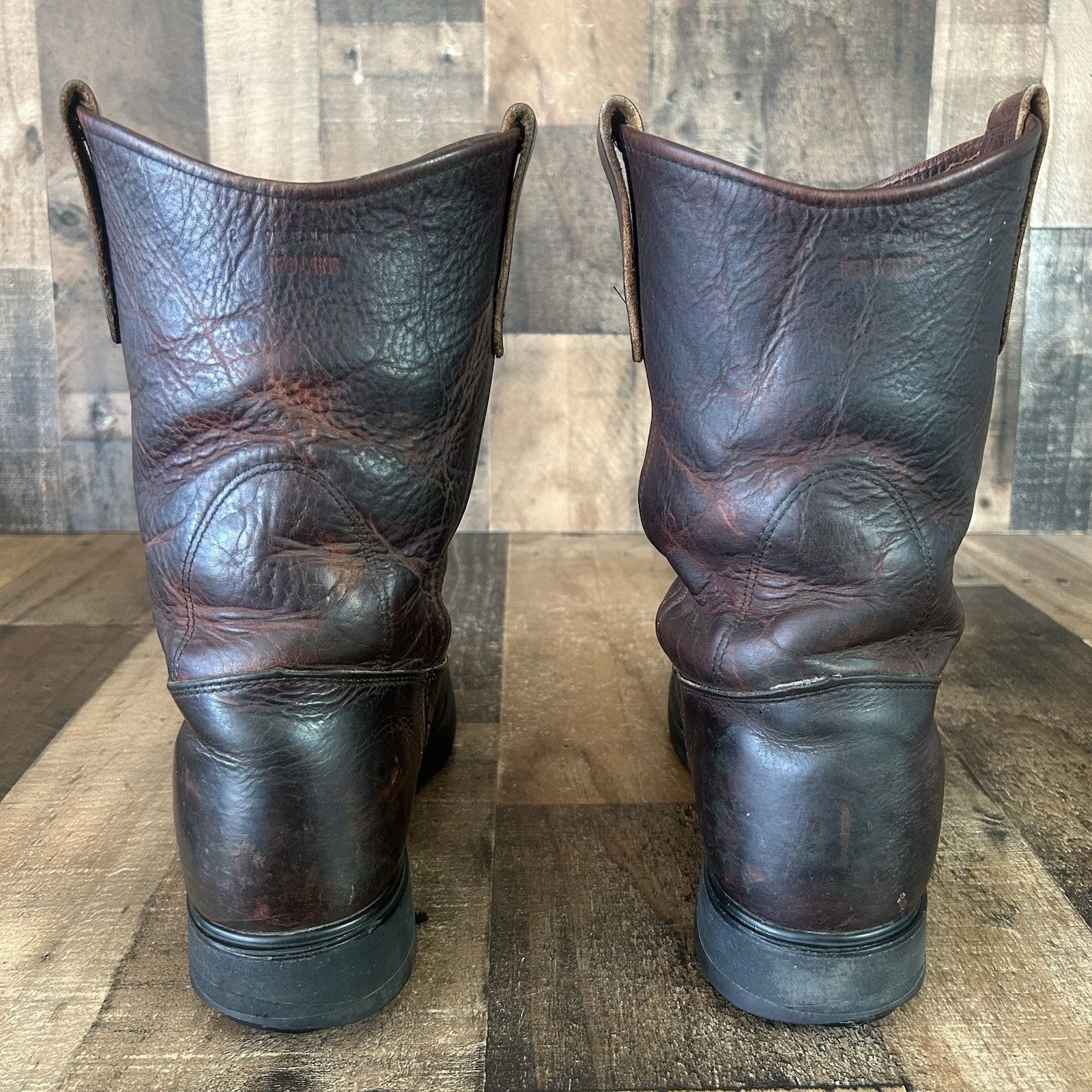 Red Wing Red Wing 4470 Steel Toe Brown Pull On Work Boots Mens 9 E Size US 9 / EU 42 - 10 Thumbnail