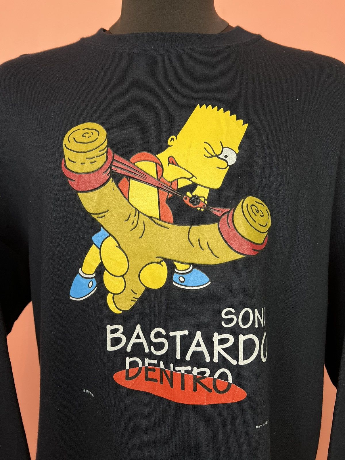 Vintage The Simpson Bart sweatshirt vintage rare 1999 fox Size US M / EU 48-50 / 2 - 3 Thumbnail